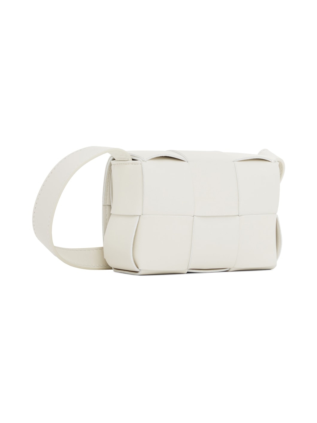White Cassette Shoulder Bag - 3