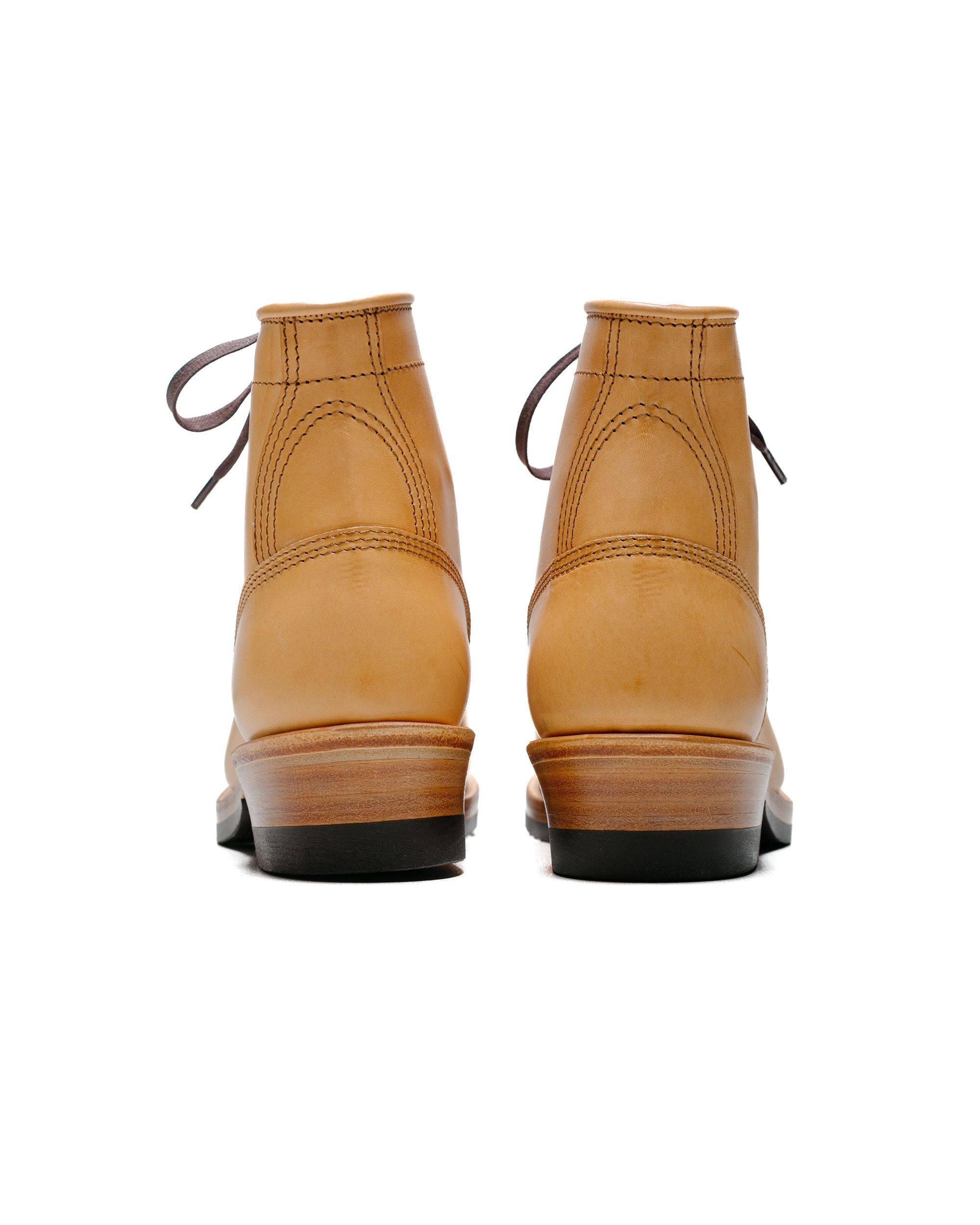 Steel Gang SW Boots Badalassi Carlo Vegetable Tanned Leather Bone - 4