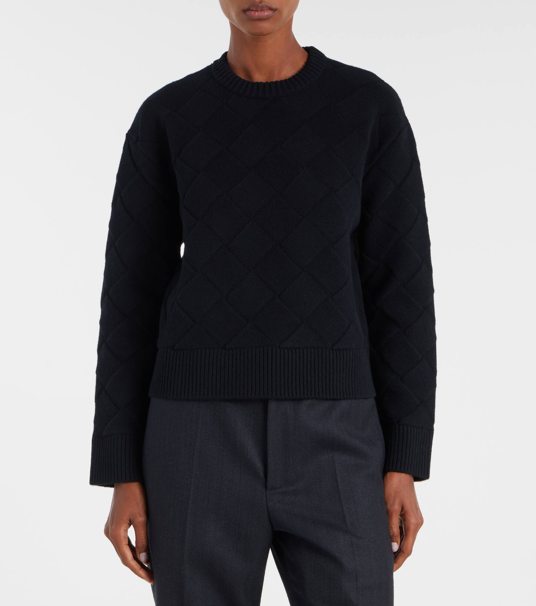 Intreccio wool-blend sweater - 6