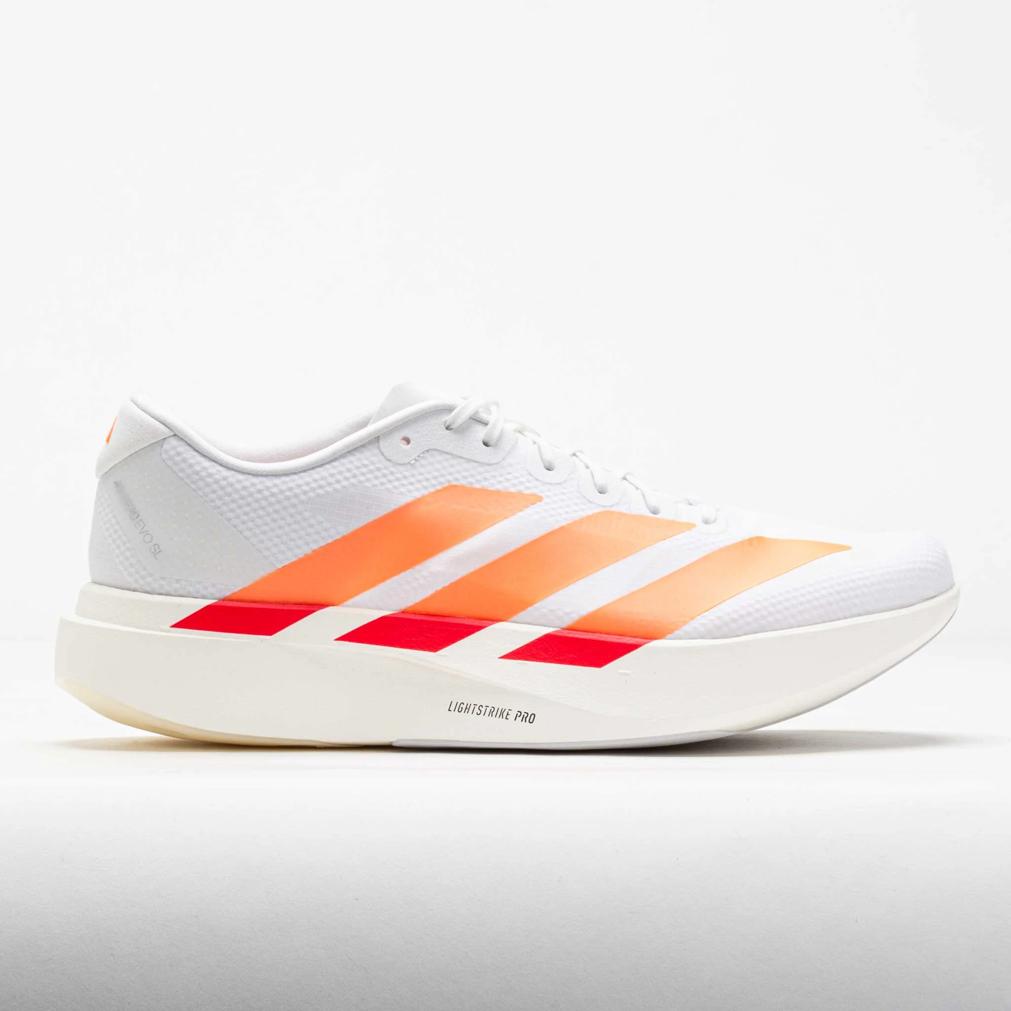 adidas Adizero EVO SL Men's White/Lucid Orange/Lucid Red - 1