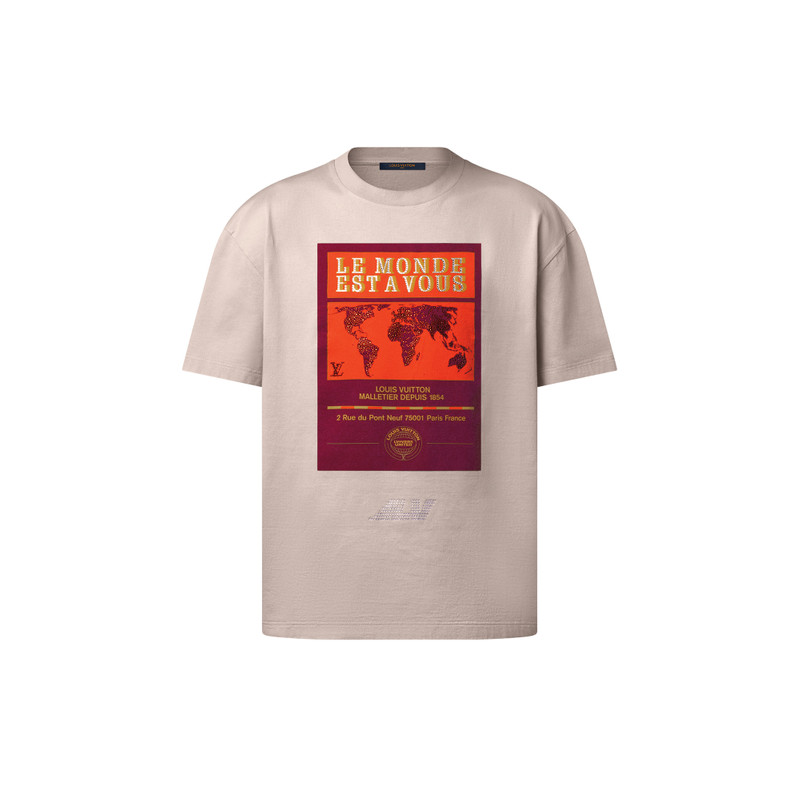 Embellished Graphic Cotton T-Shirt 1