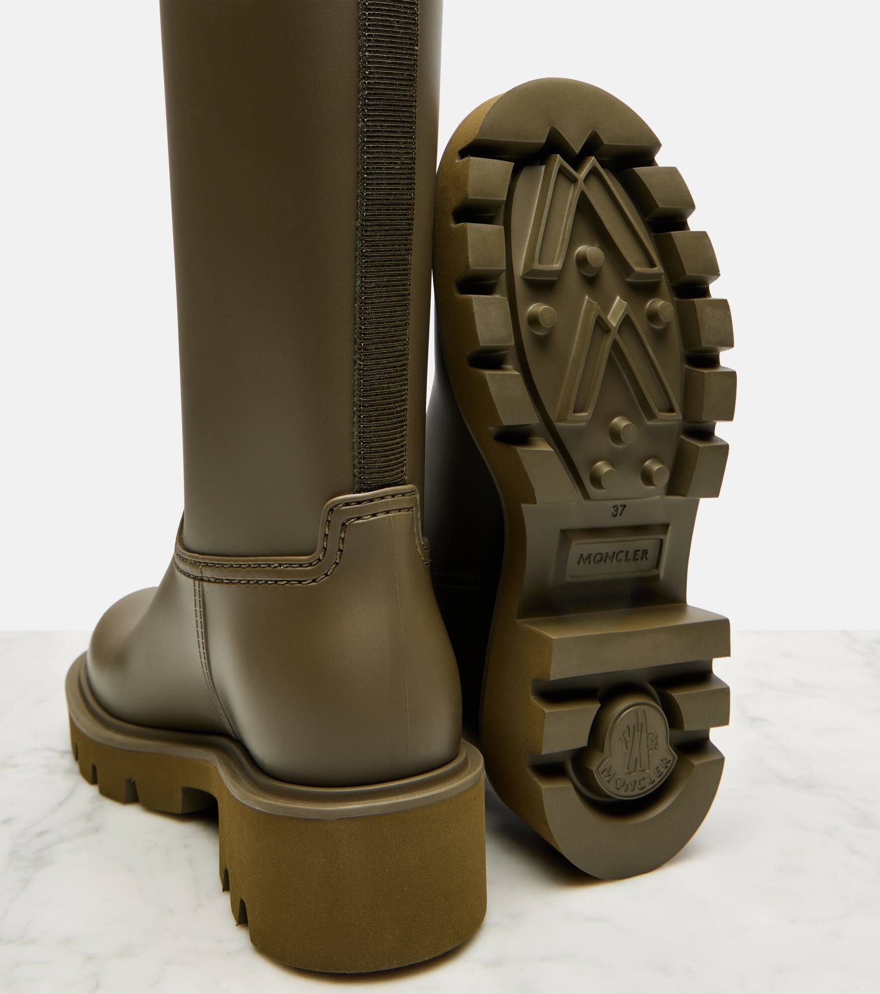 Kickstream logo rain boots - 5