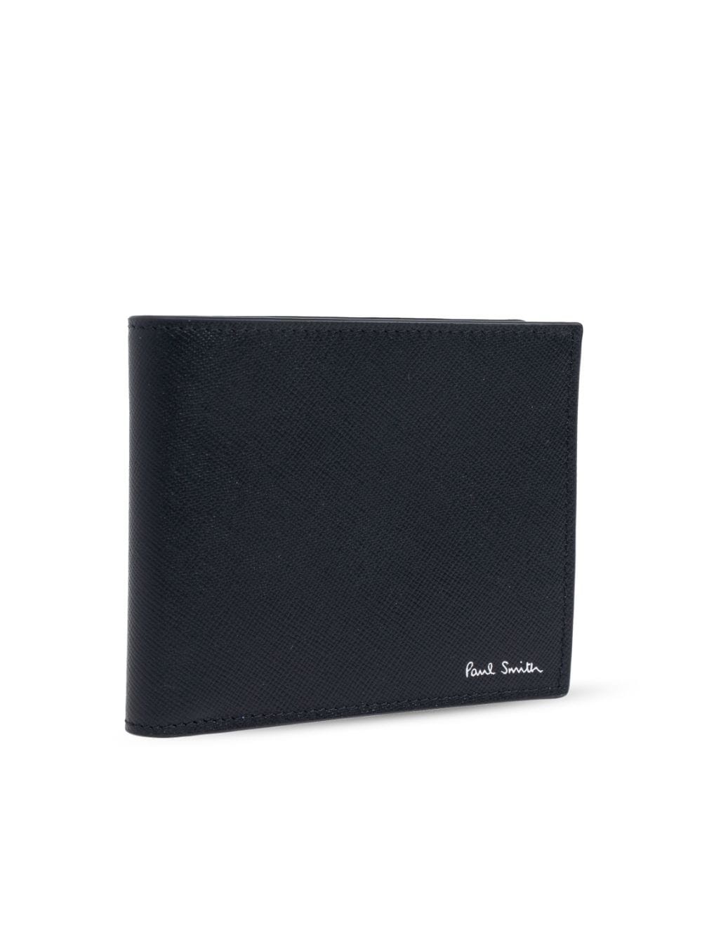 Logo leather wallet - 3