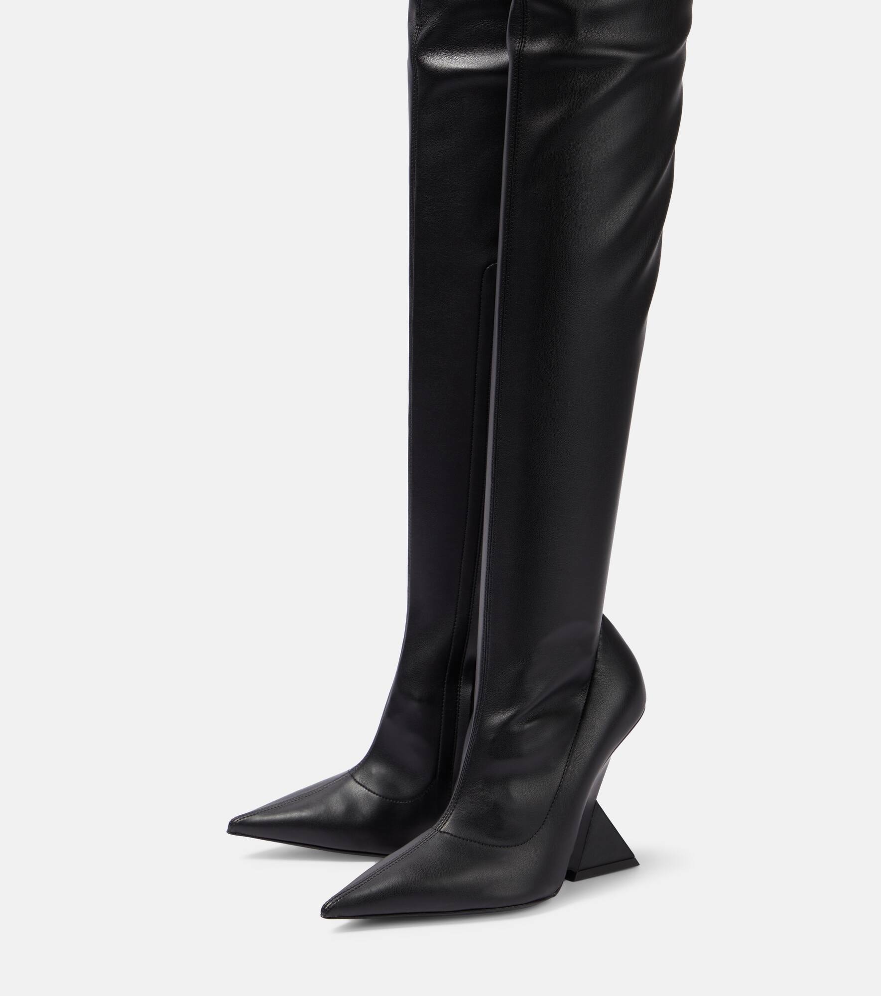 Cheope leather over-the-knee boots - 5