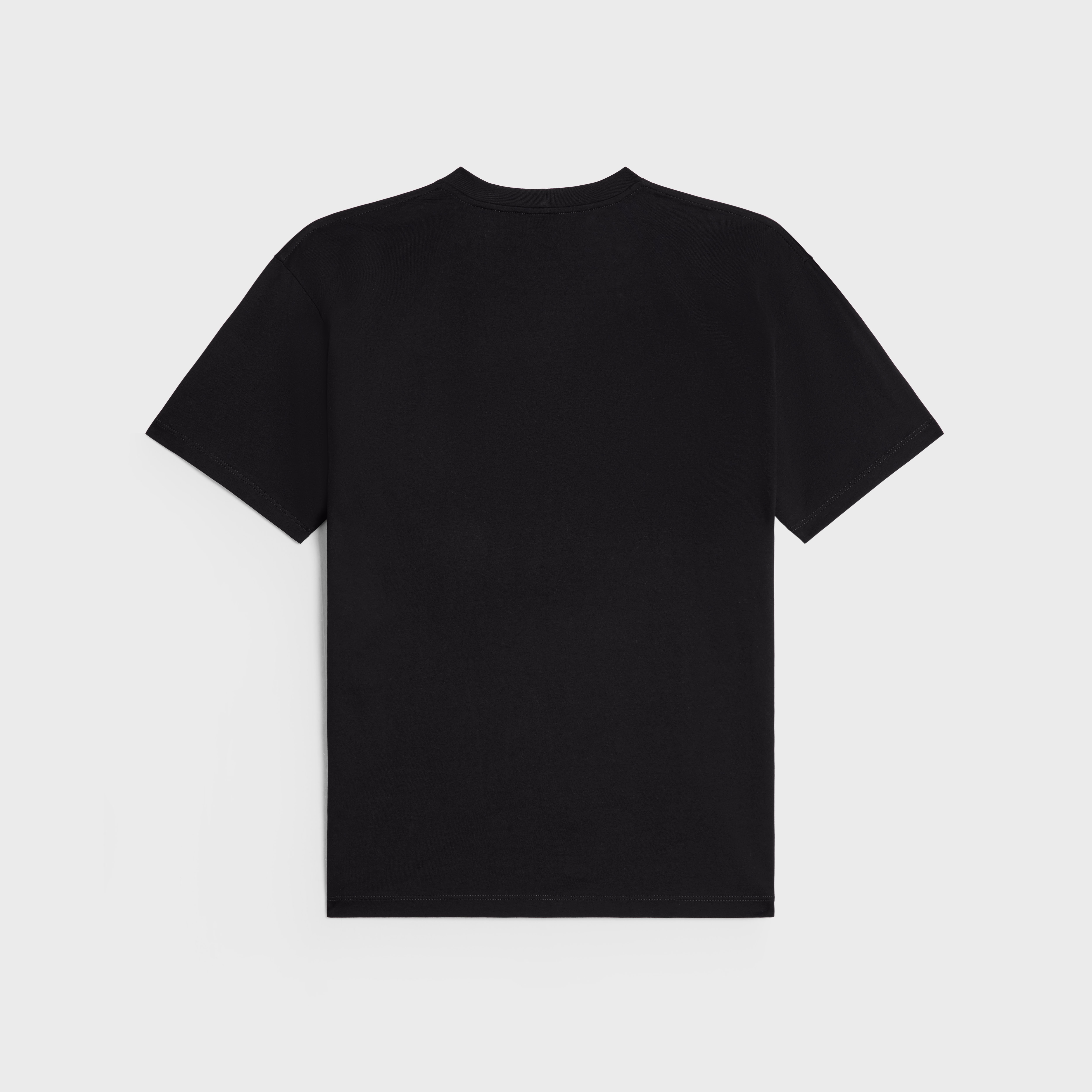 loose celine paris t-shirt in cotton jersey - 2