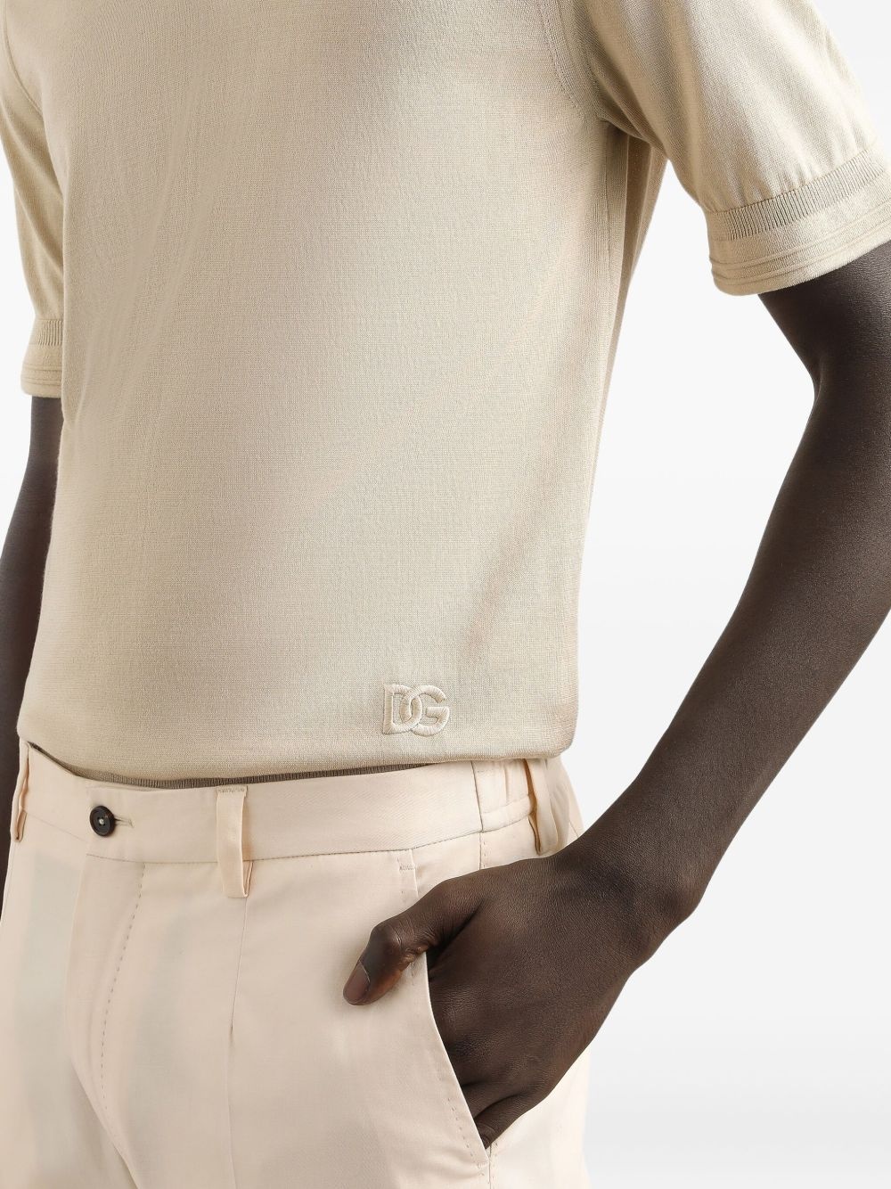 silk t-shirt - 4