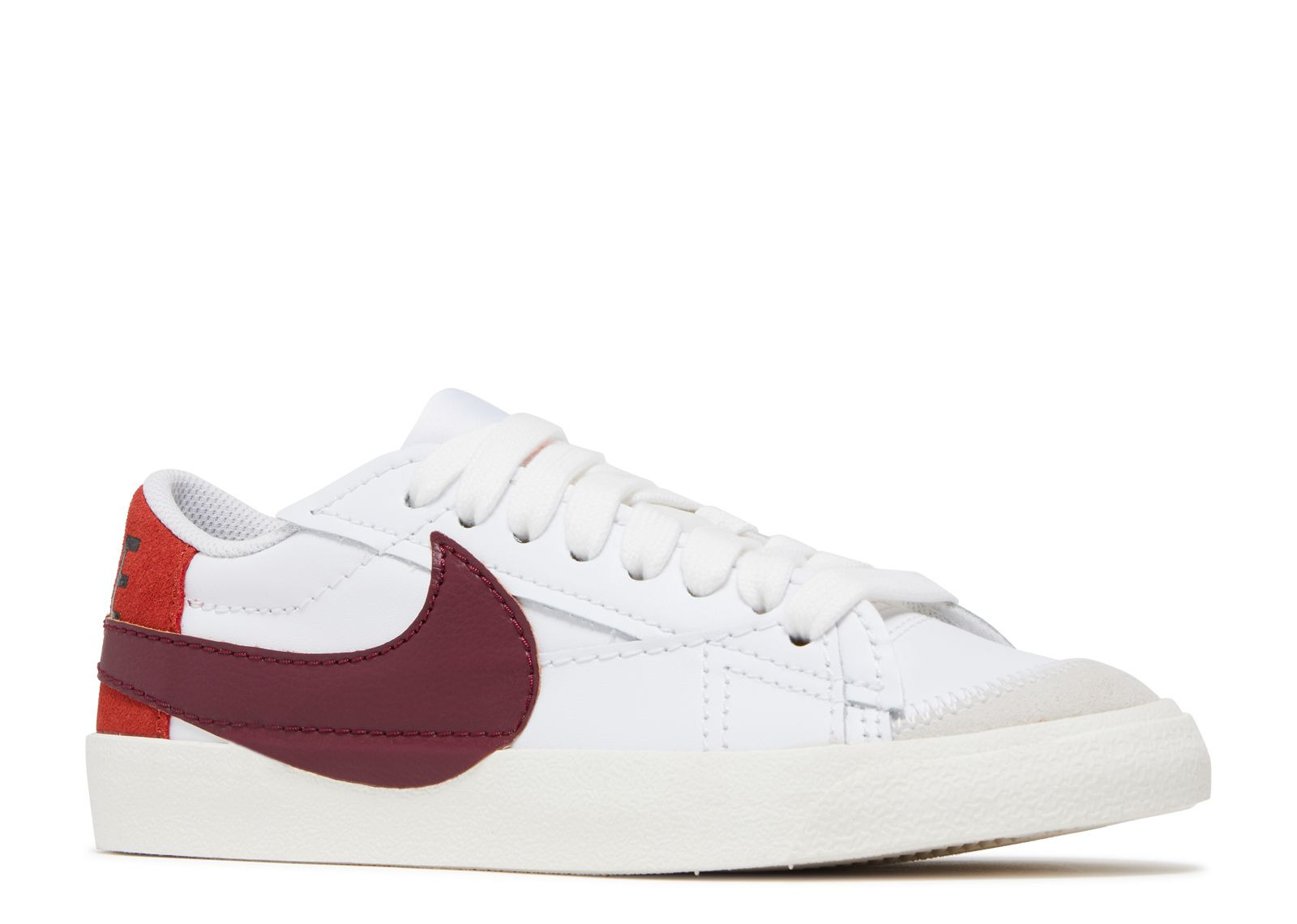 WMNS BLAZER LOW '77 JUMBO 'WHITE DARK BEETROOT' - 2