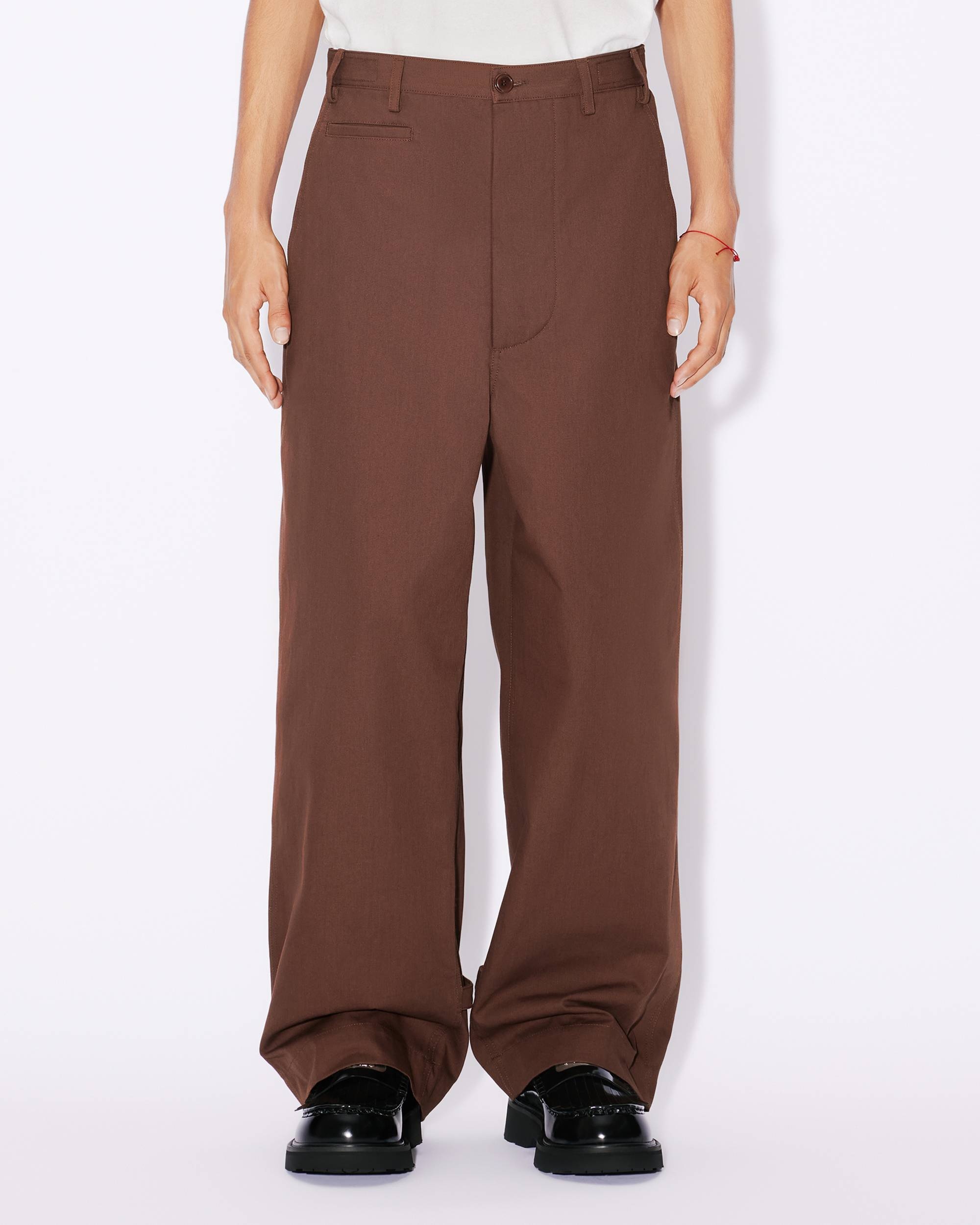 'KENZO Paris' oversized straight-cut trousers - 4