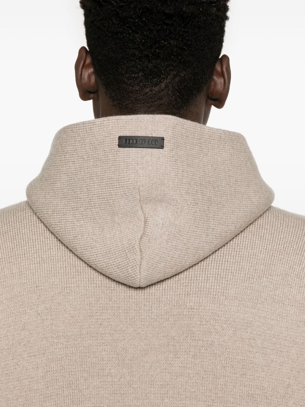 knitted hoodie - 5