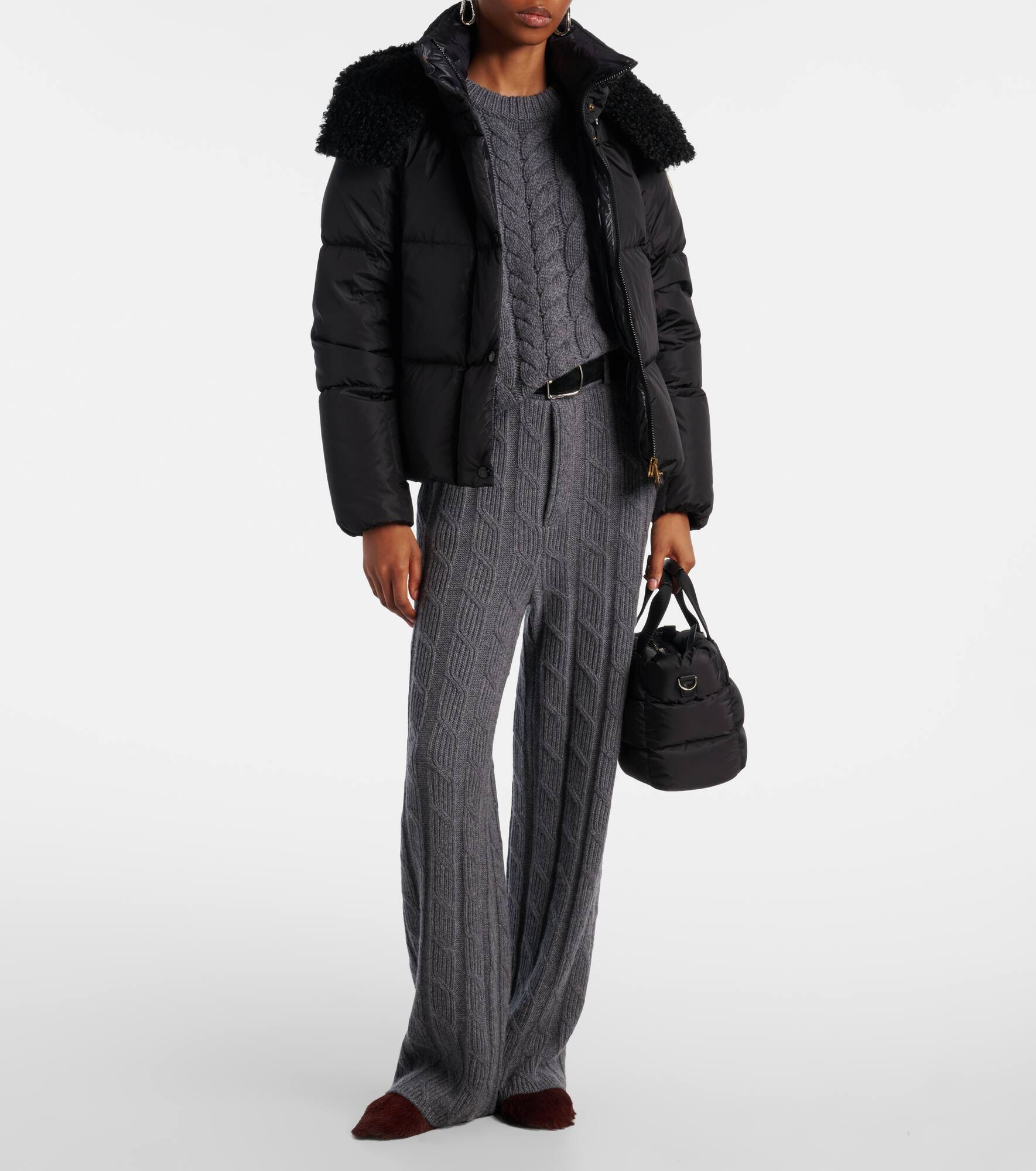 Quilted down jacket - 2