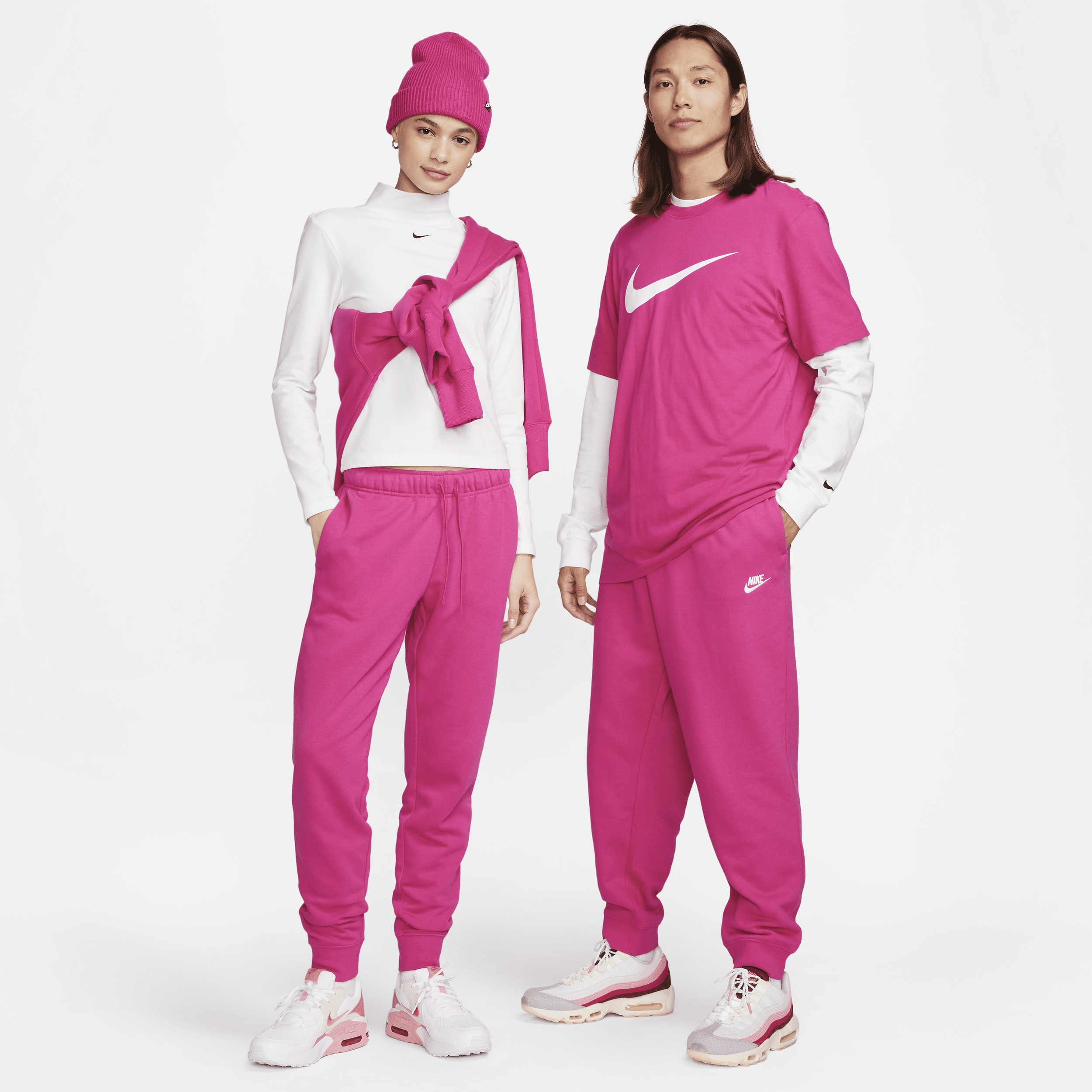 Women's Nike Sportswear Club Fleece Mid-Rise Jogger Pants - 5