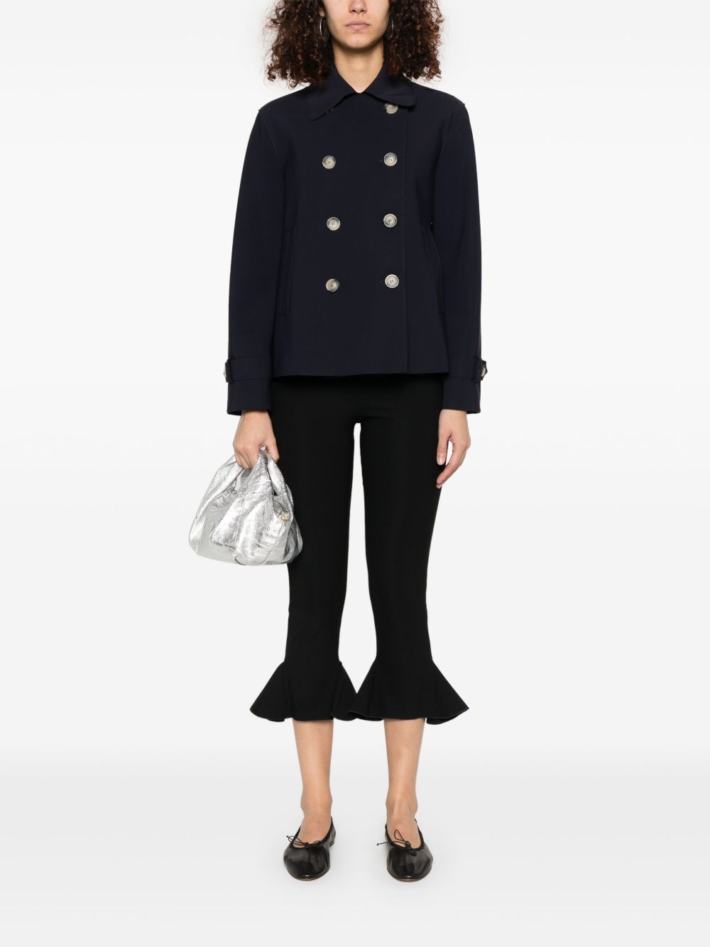 spread-collar jacket - 2