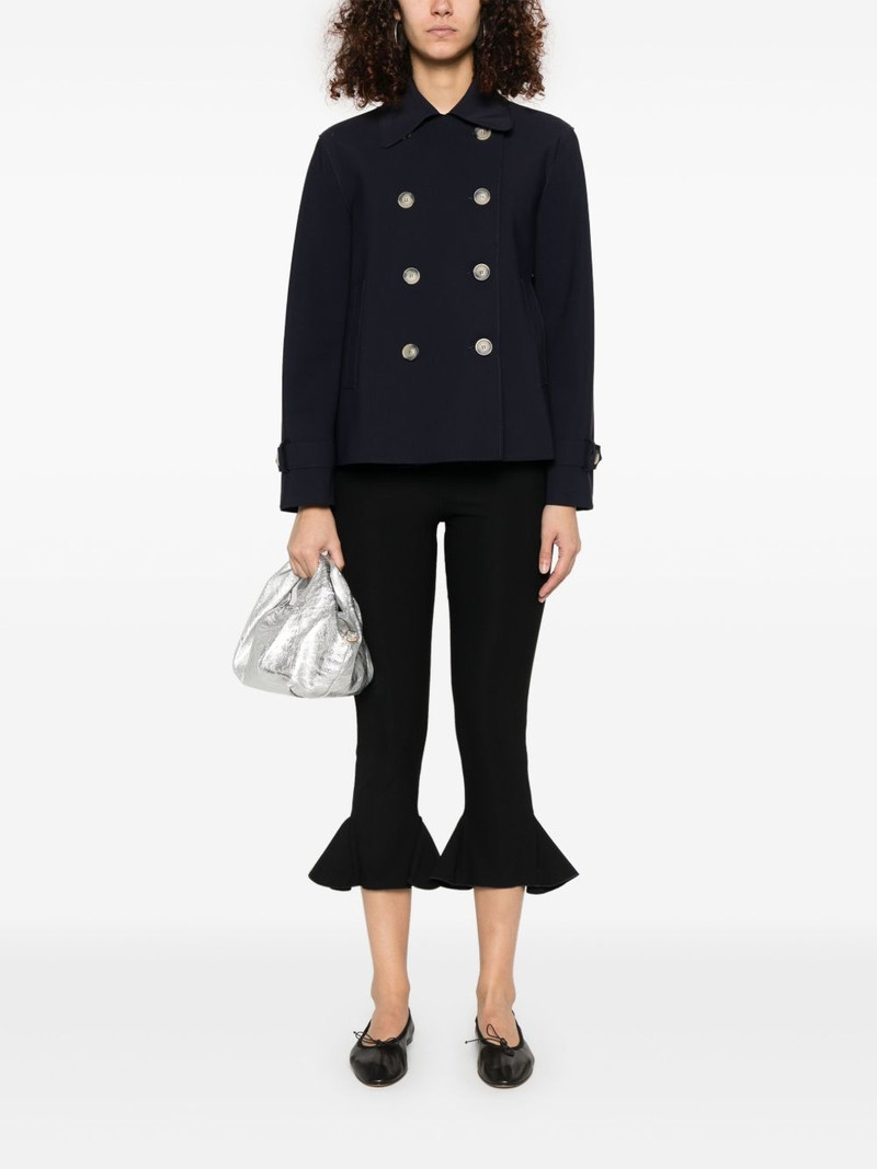 Harris Wharf London spread-collar jacket outlook