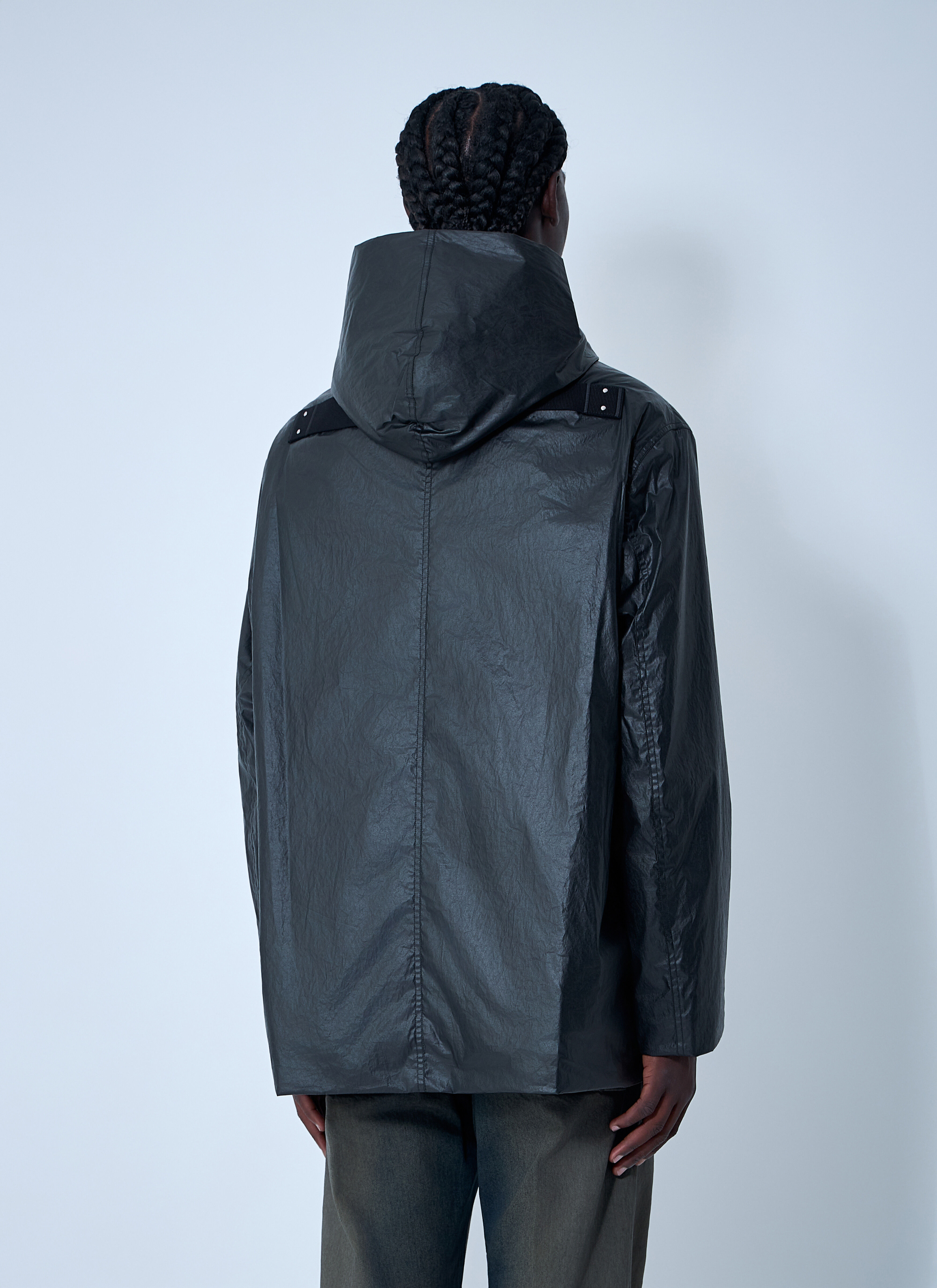 Woven Hooded Jacket - 4