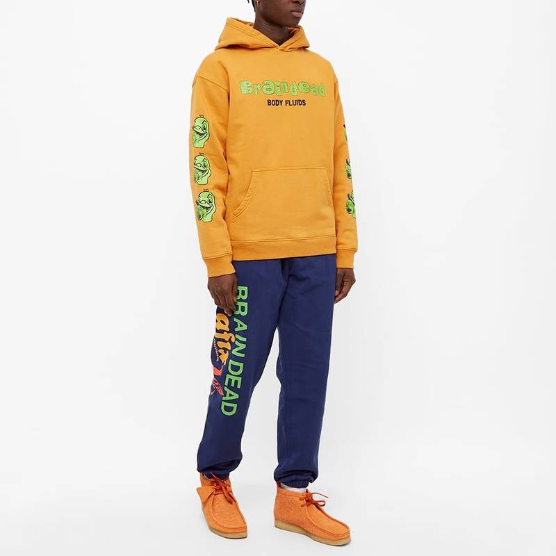 BRAIN DEAD Brain Dead Toad Licker Hoodie outlook