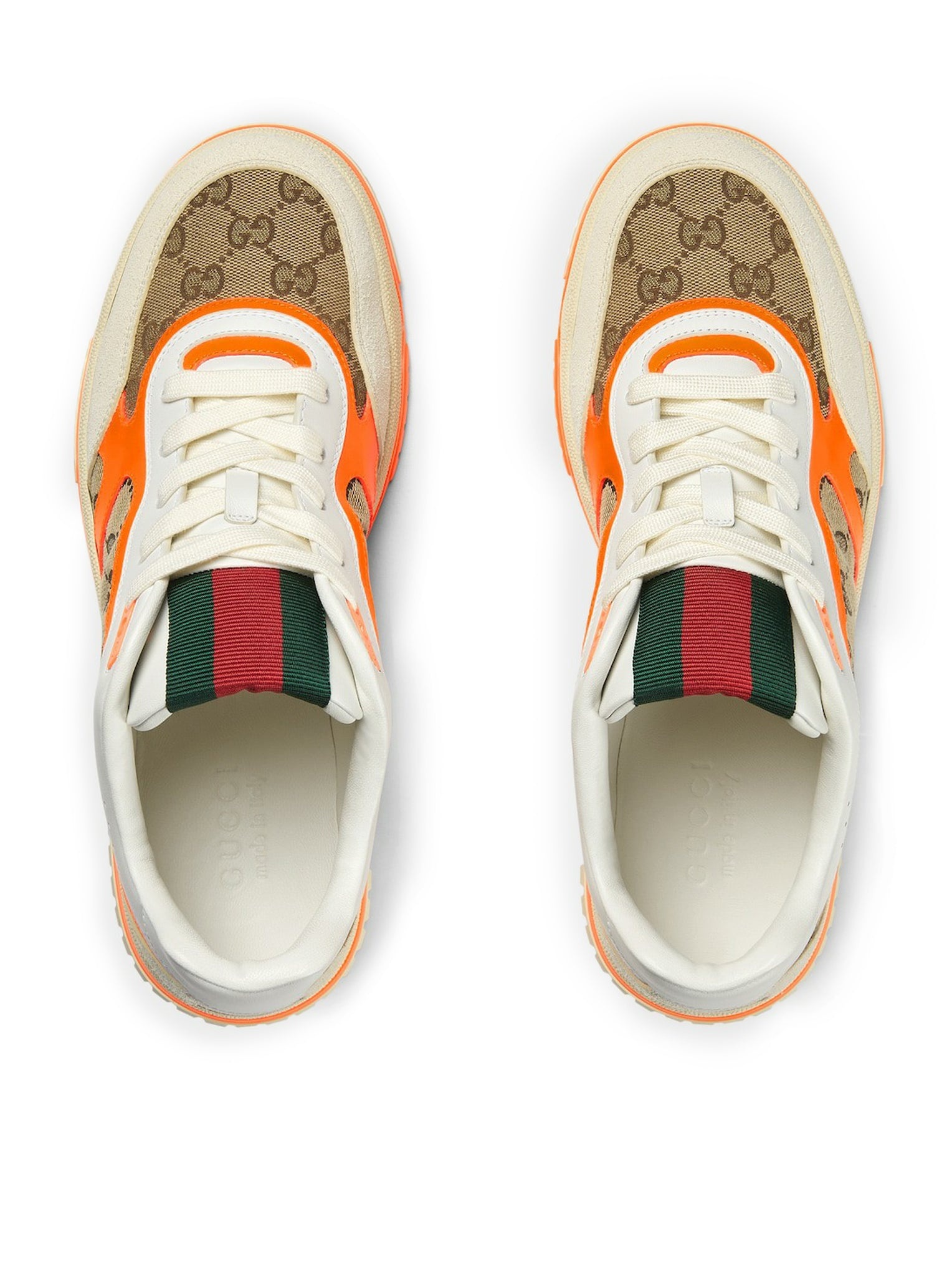 GUCCI RE-WEB MEN`S SNEAKERS - 4