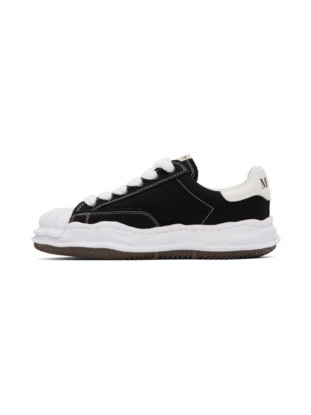 Black 'Blakey' OG Sole Canvas Sneakers - 3