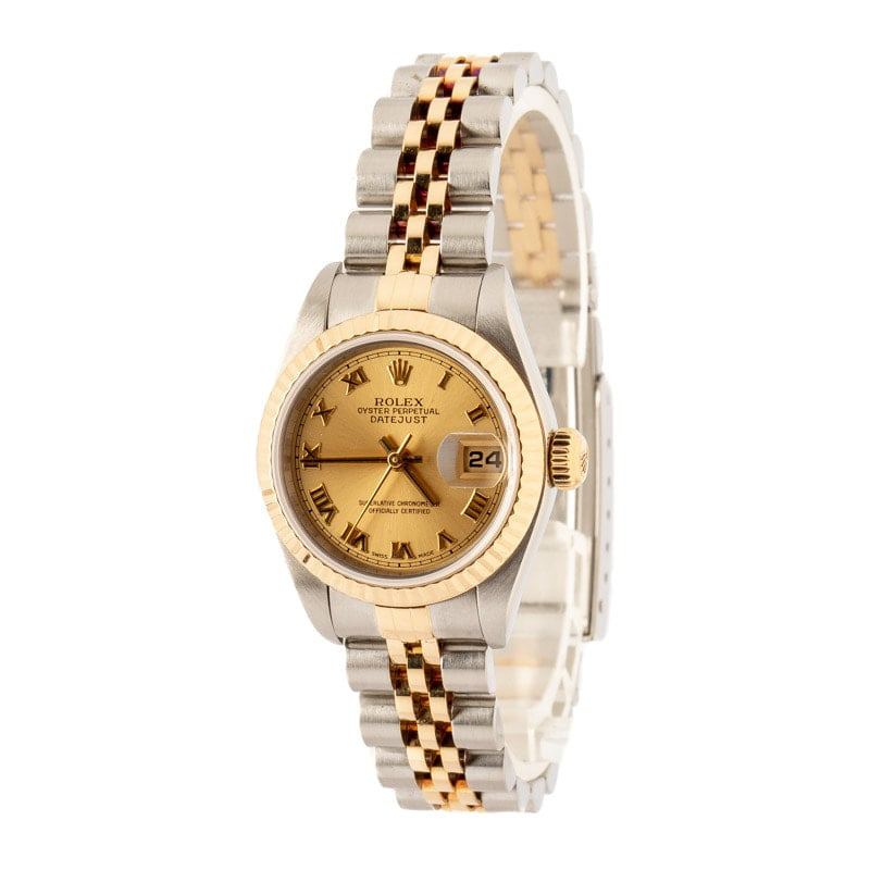 Pre-Owned Rolex Datejust 79173 Champagne - 2
