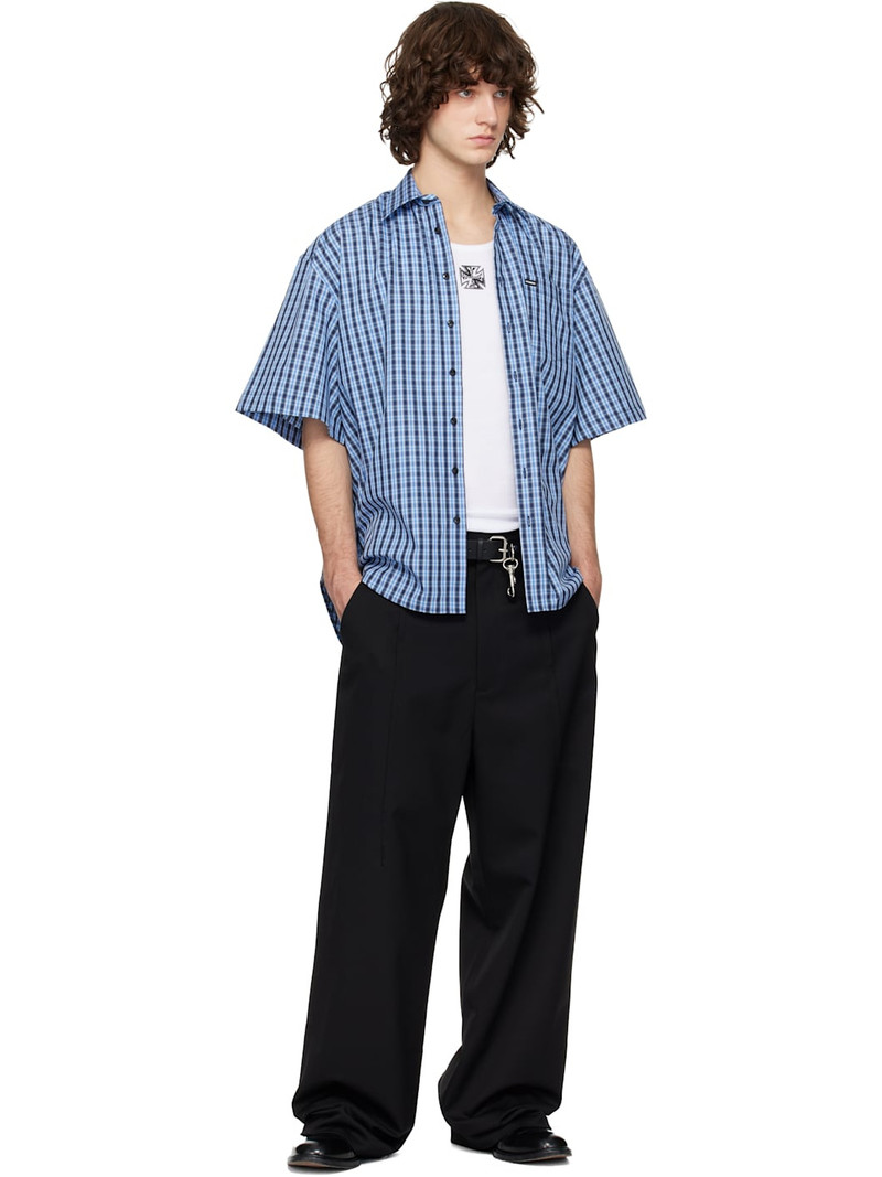 VETEMENTS Blue Short Sleeve Shirt outlook