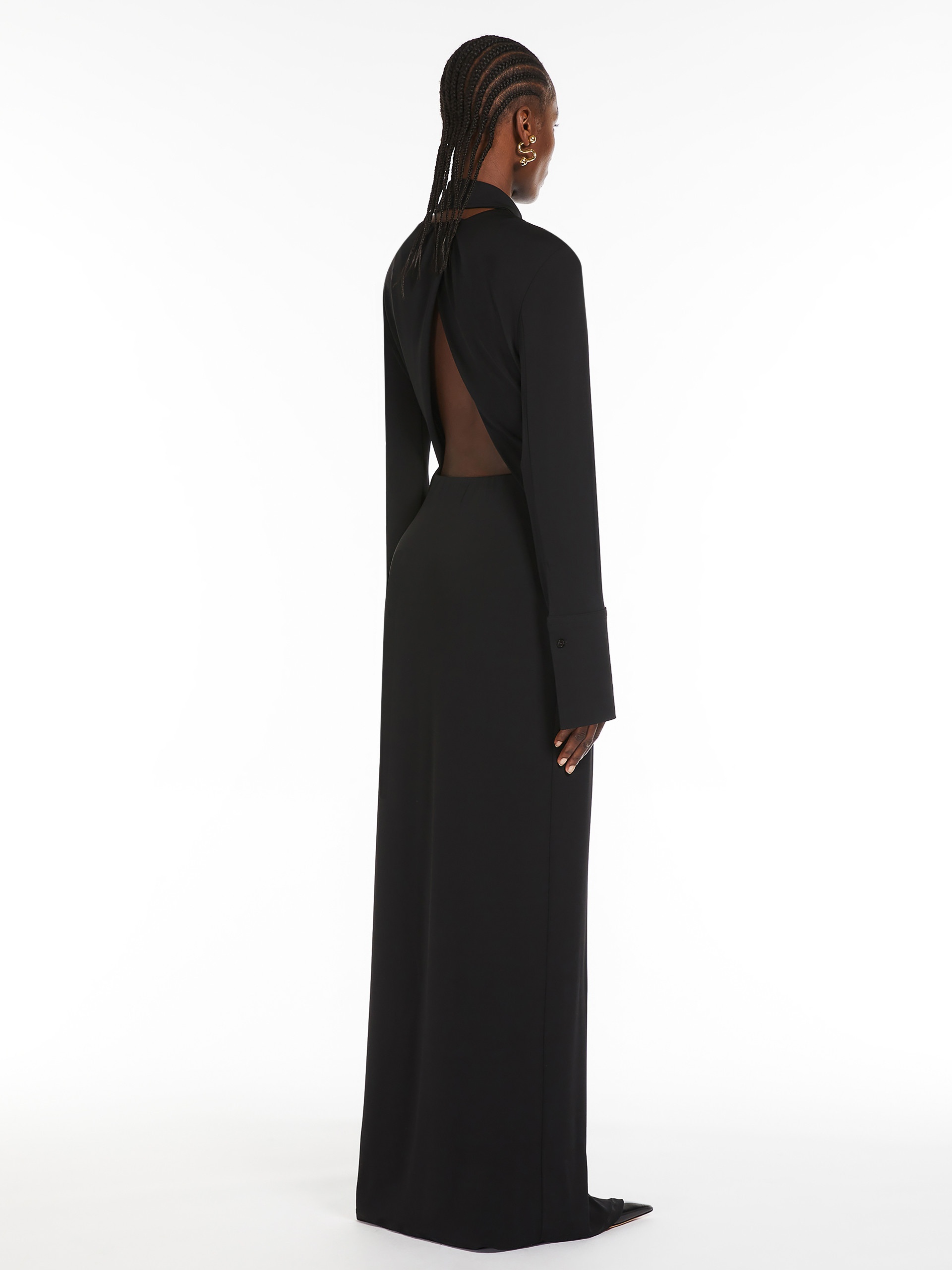 NIAS Crêpe jersey shirt dress - 4