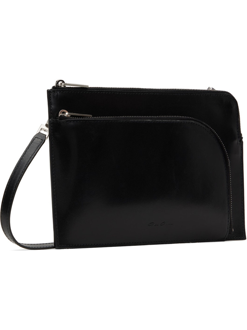 Rick Owens Black Hollywood Club Pouch outlook