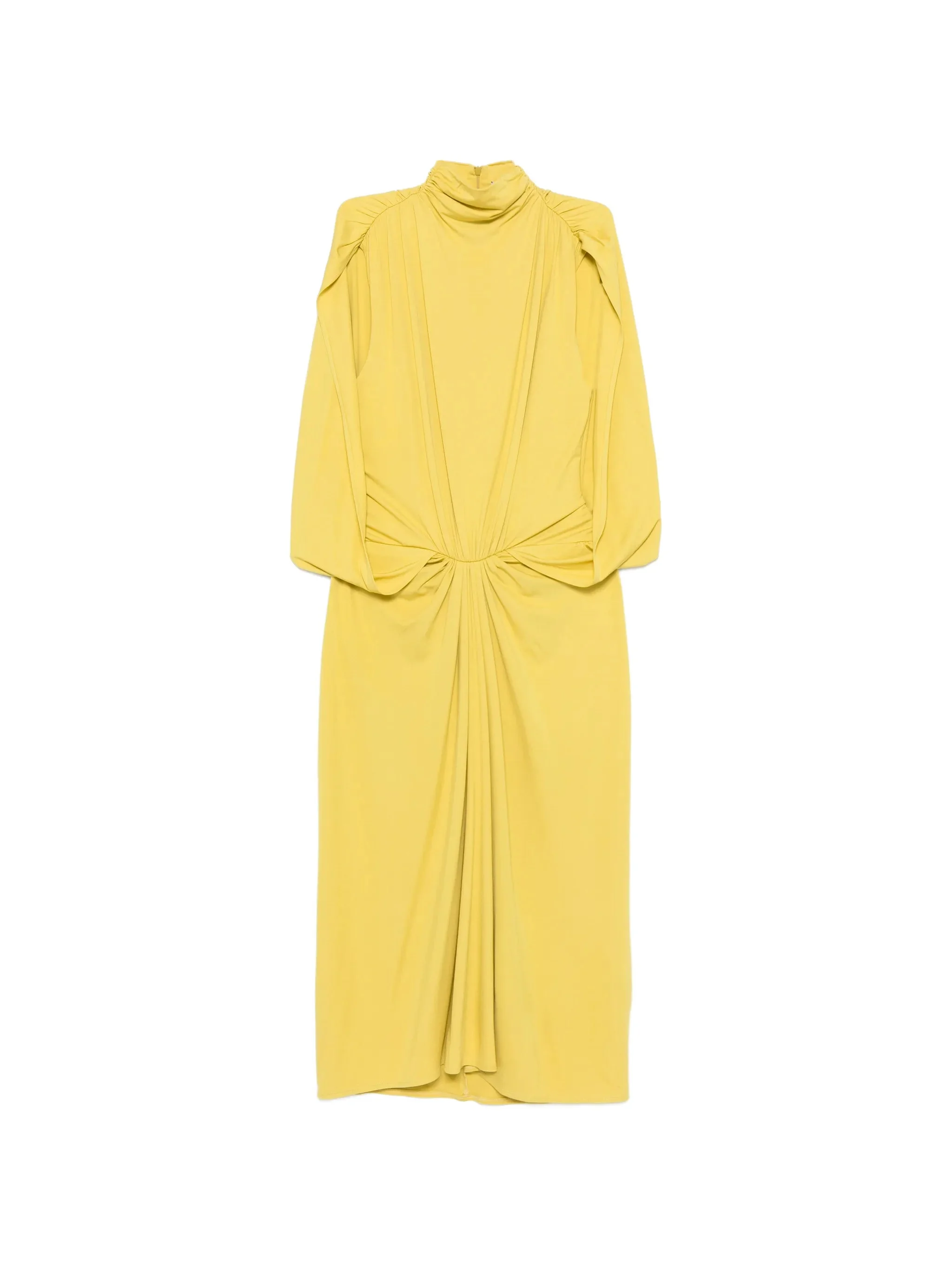 Solina cape gathered dress - 1