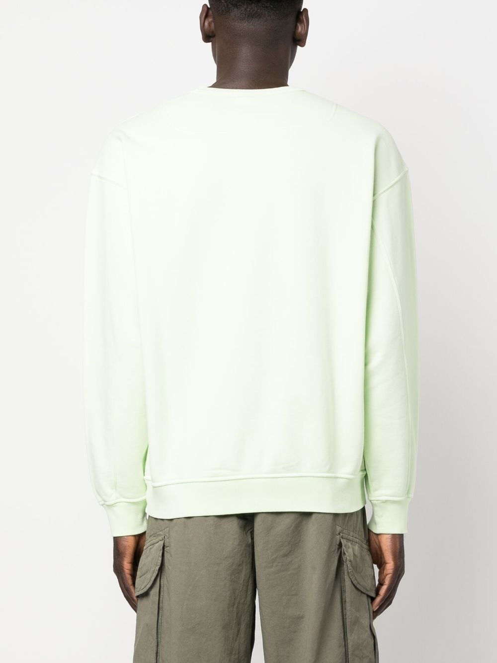 Stone Island Logo-Embroidered Cotton Sweatshirt