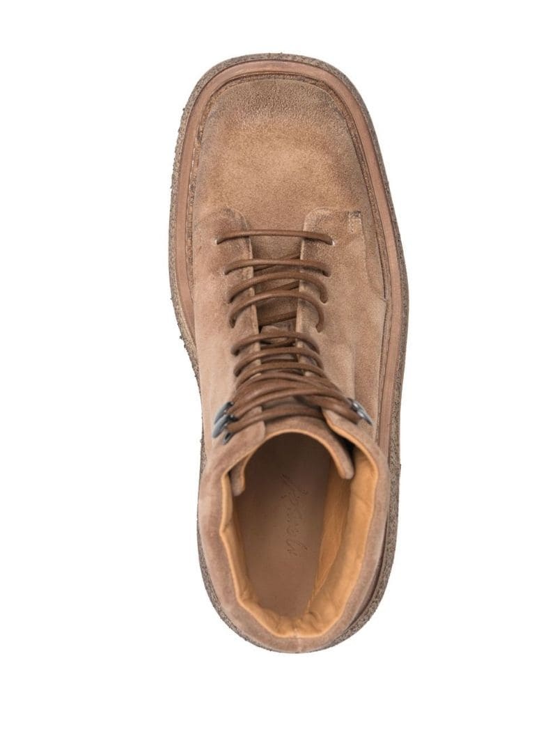 ankle lace-up fastening boots - 4