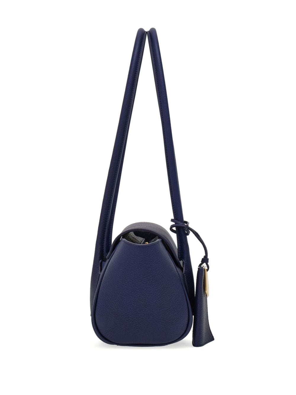 small East-West leather tote bag - 6