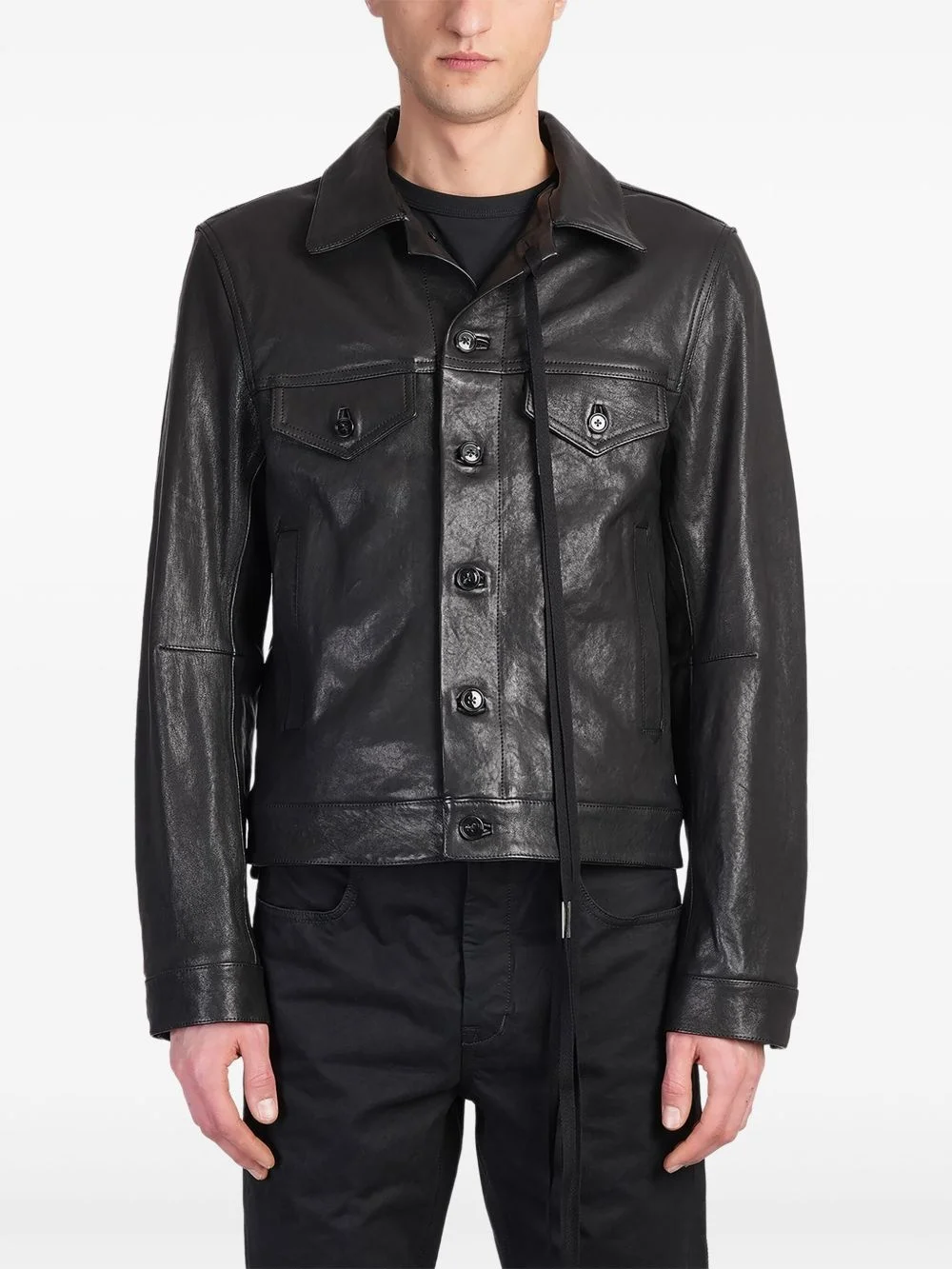 Ebbe leather jacket - 1