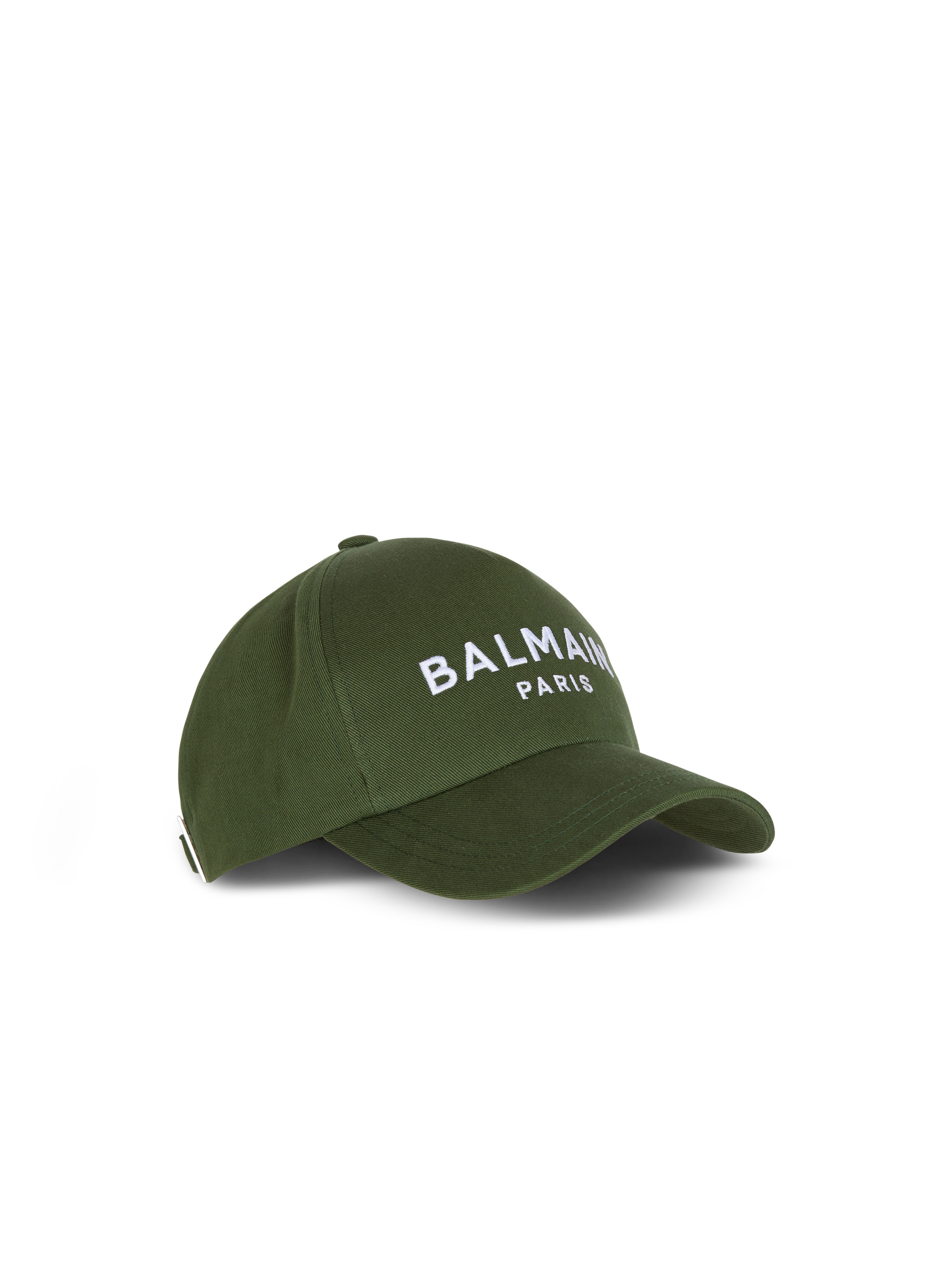 Cotton cap with Balmain Paris embroidery - 3