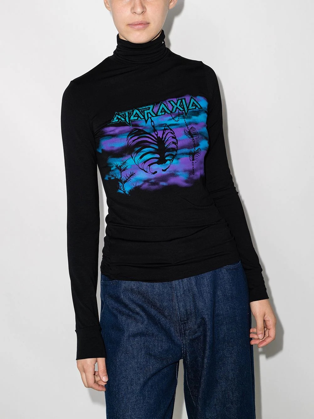 Ataraxia printed top - 2