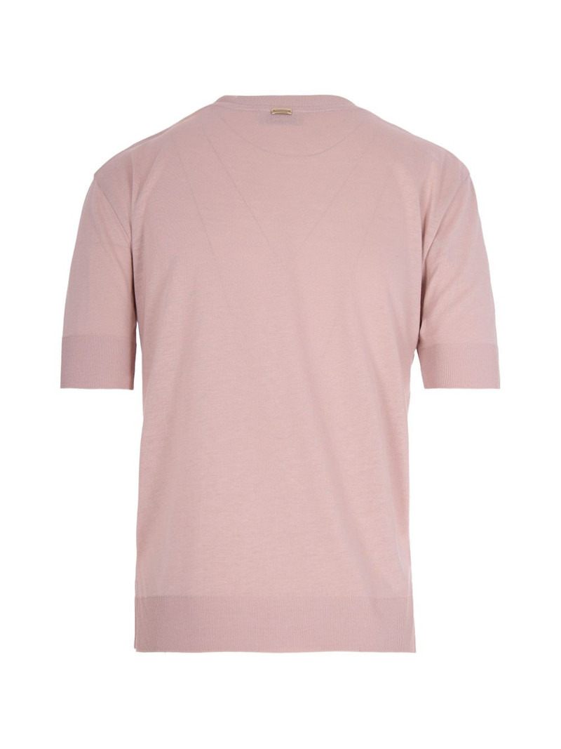 Herno ribbed-trim T-shirt outlook