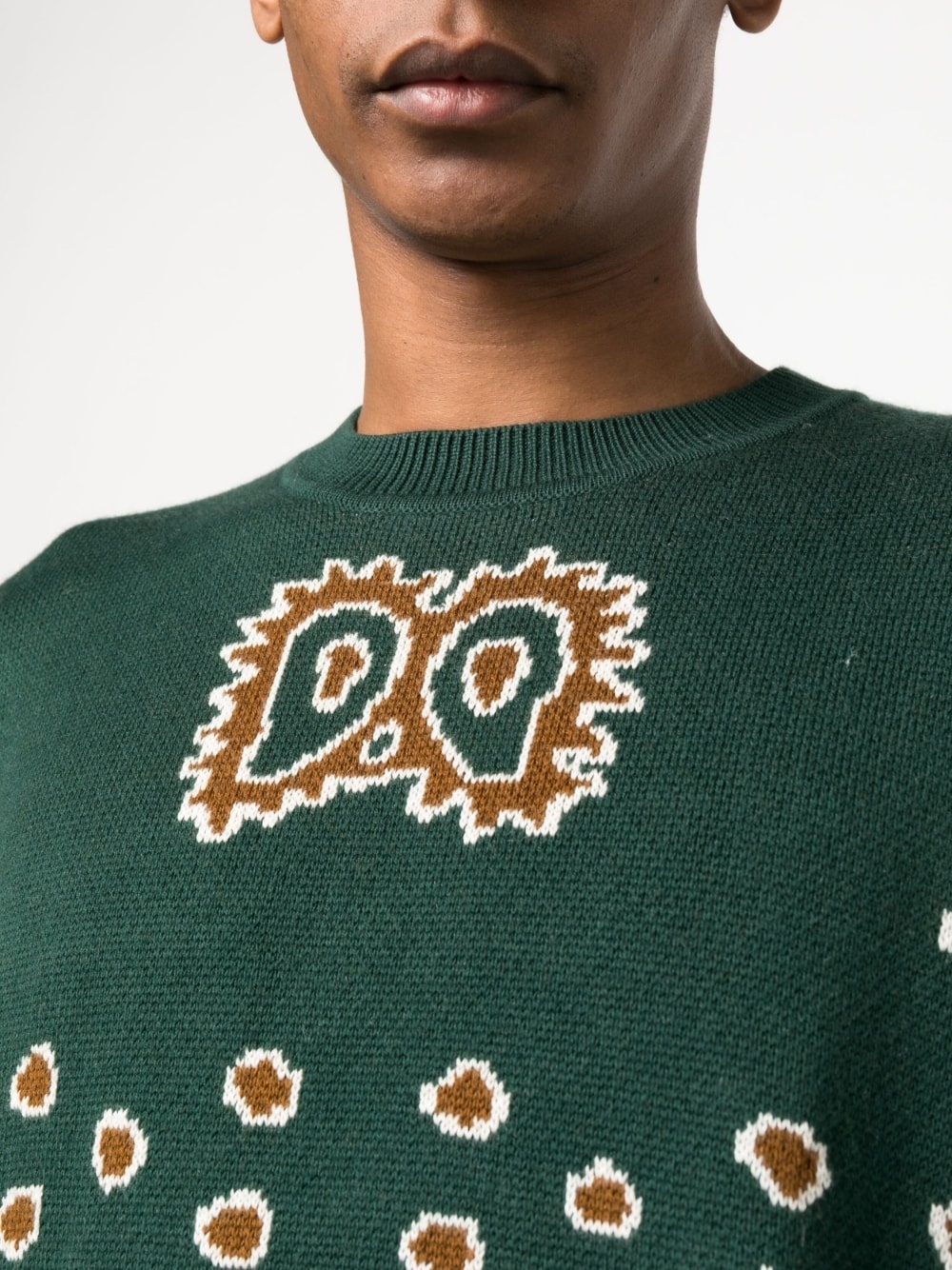 intarsia-knit jumper - 5