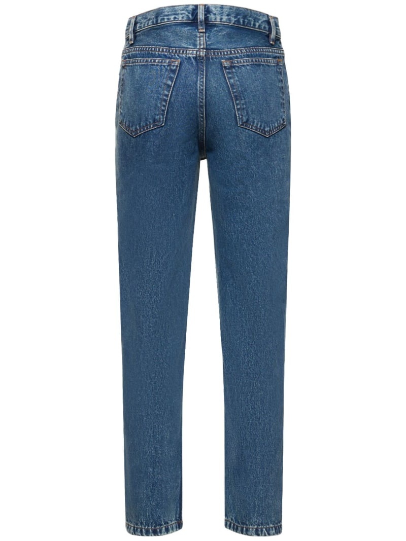 Marin straight cotton jeans - 5