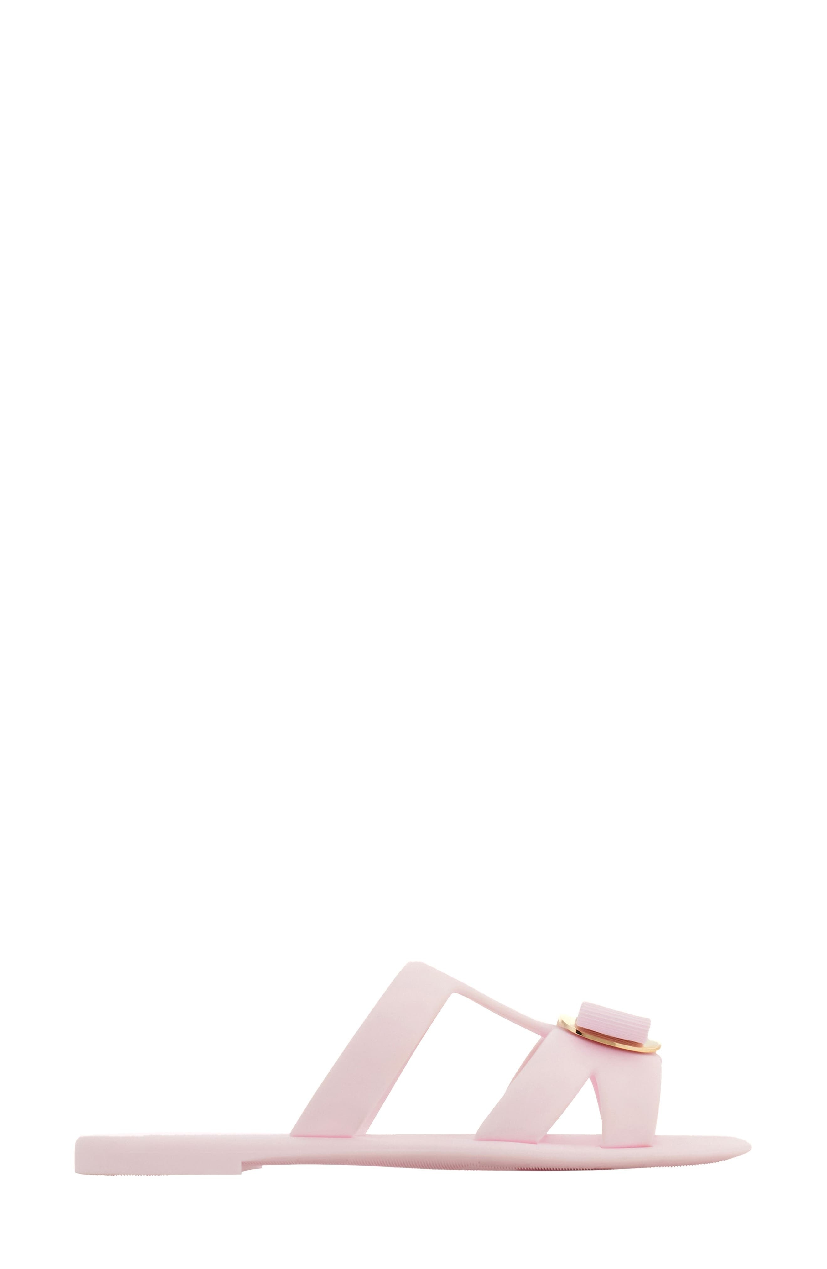 FERRAGAMO Lilou Slide Sandal in Cotton Candy at Nordstrom - 3