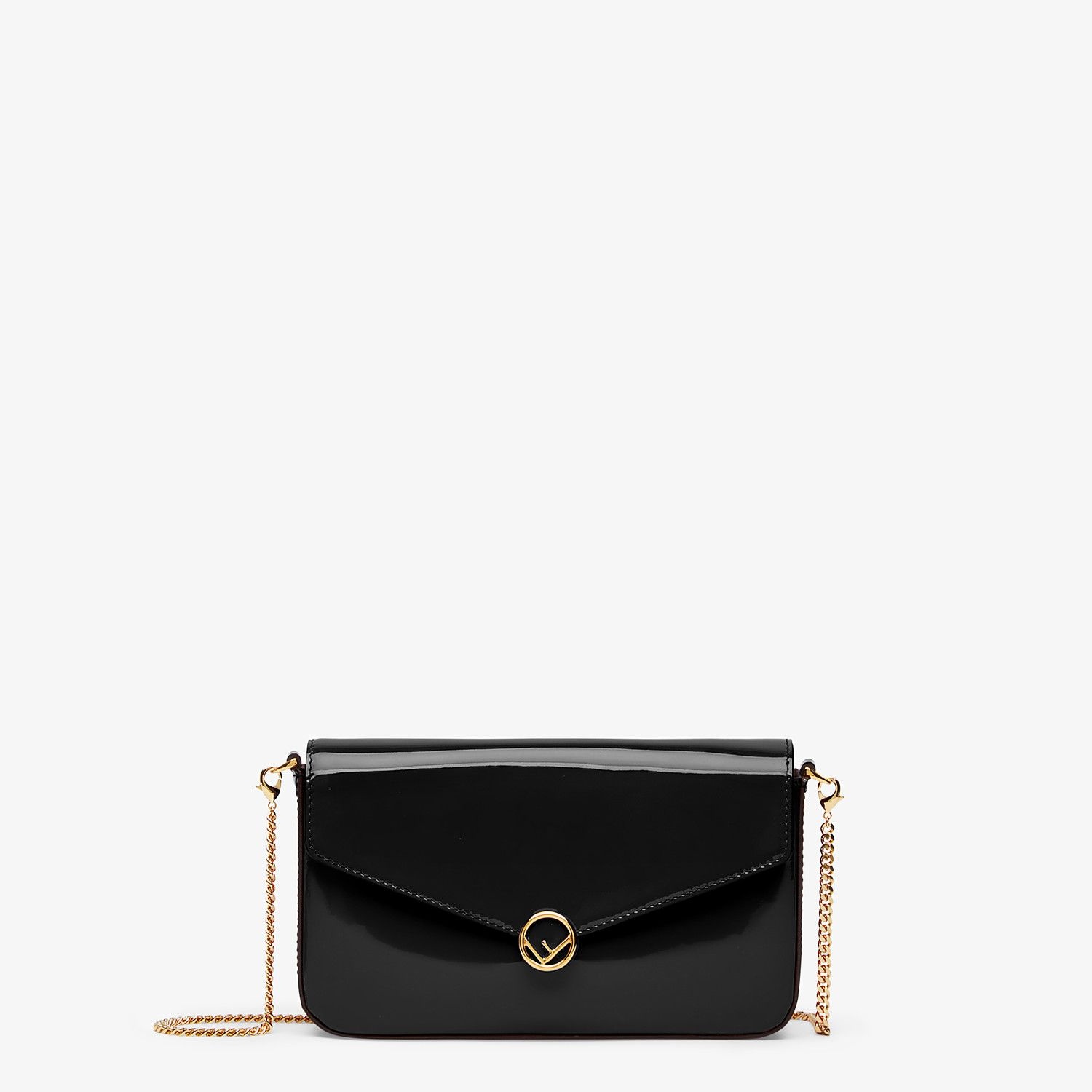 Mini bag in black patent - 1