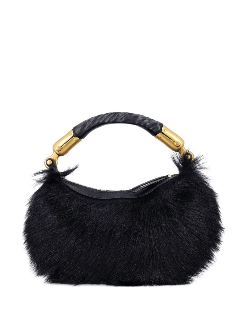 Balmain fur tote bag outlook