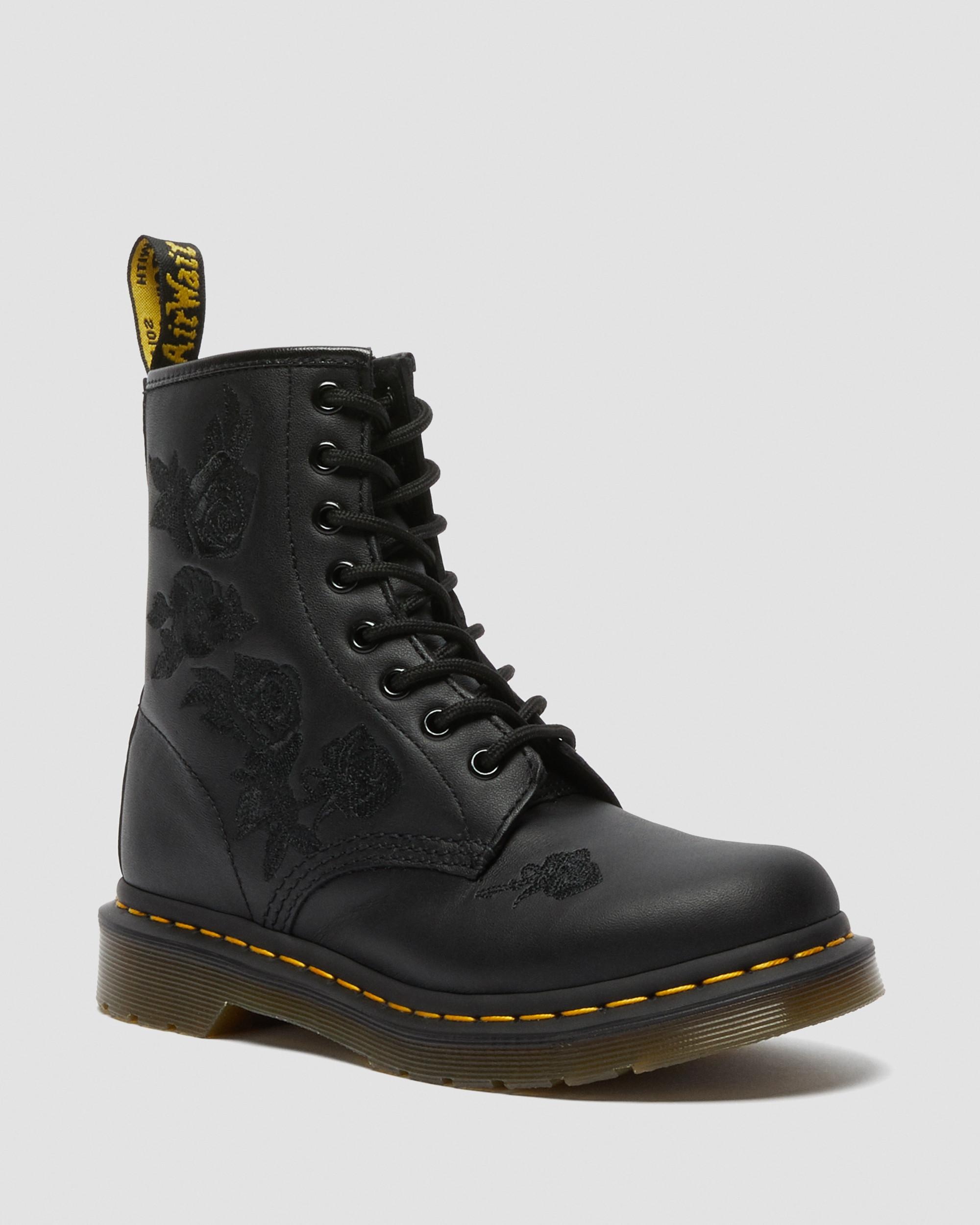 1460 Vonda Mono Women's Floral Boots - 5
