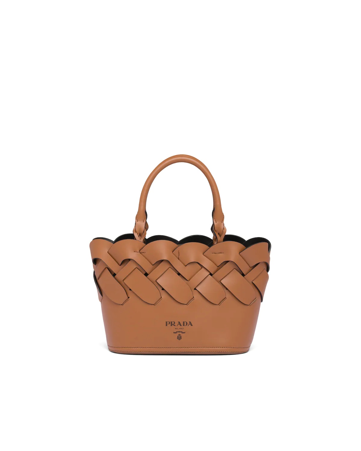 Leather Prada Tress Tote - 1