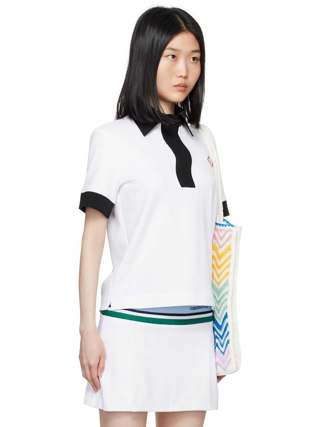 White Memphis Polo - 2