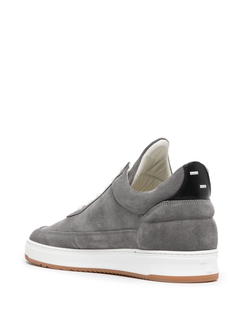 suede low-top sneakers - 3