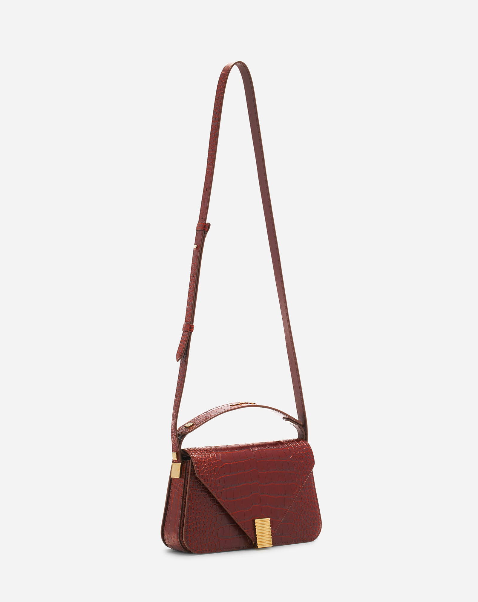 CONCERTO ARPEGE BAG IN CROCODILE-EFFECT LEATHER - 3