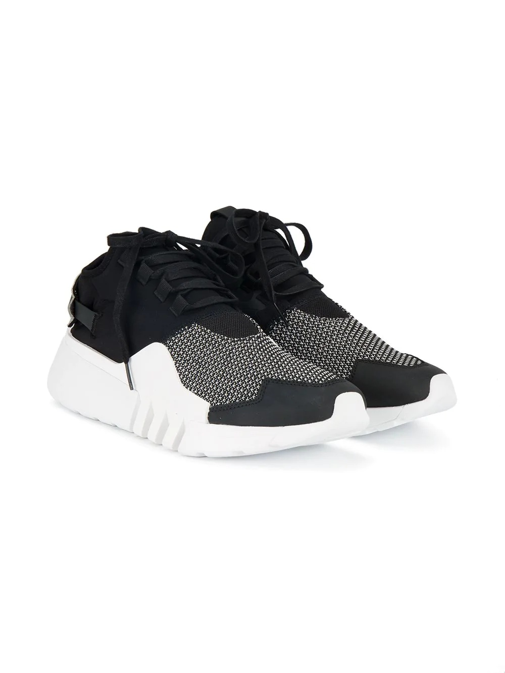 ridged sole sneakers - 3