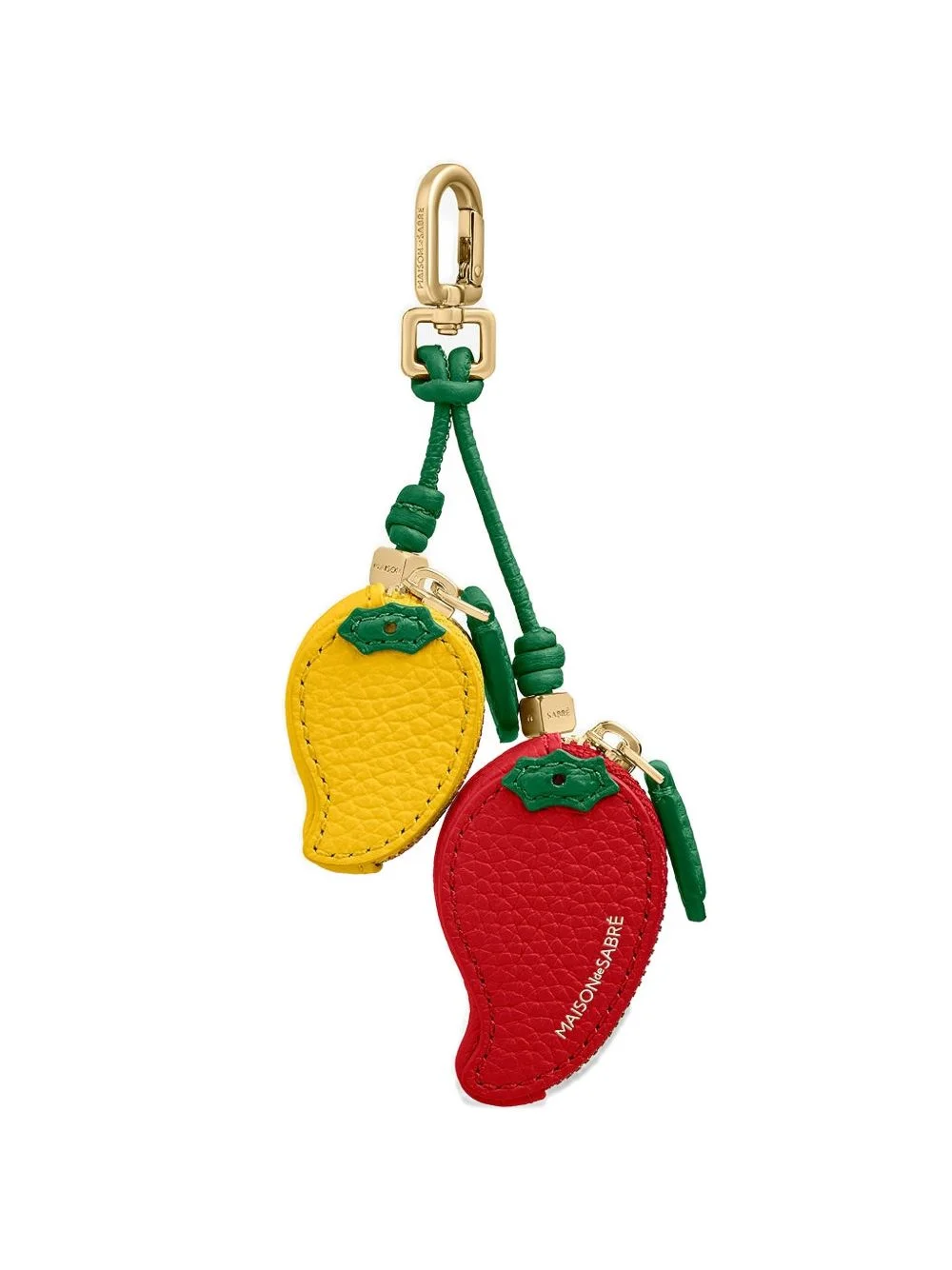 SABRÉMOJI Chilli leather bag charm - 1