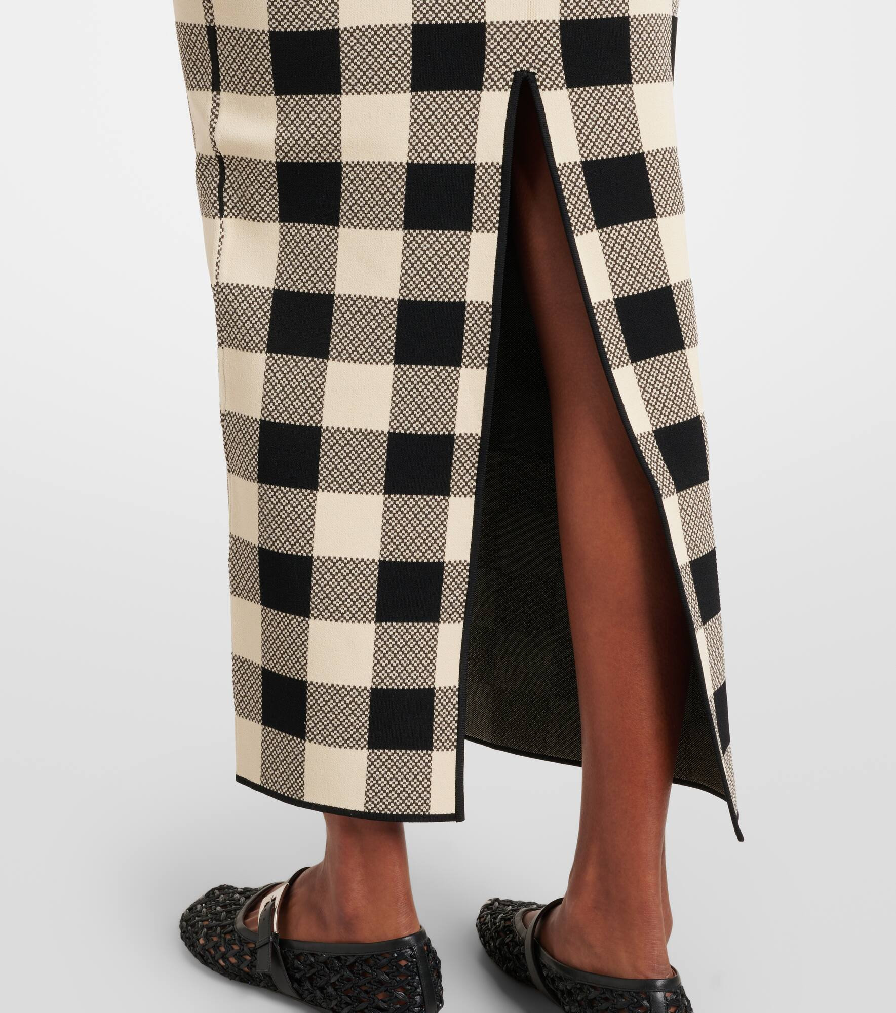 Pippa checked maxi skirt - 5