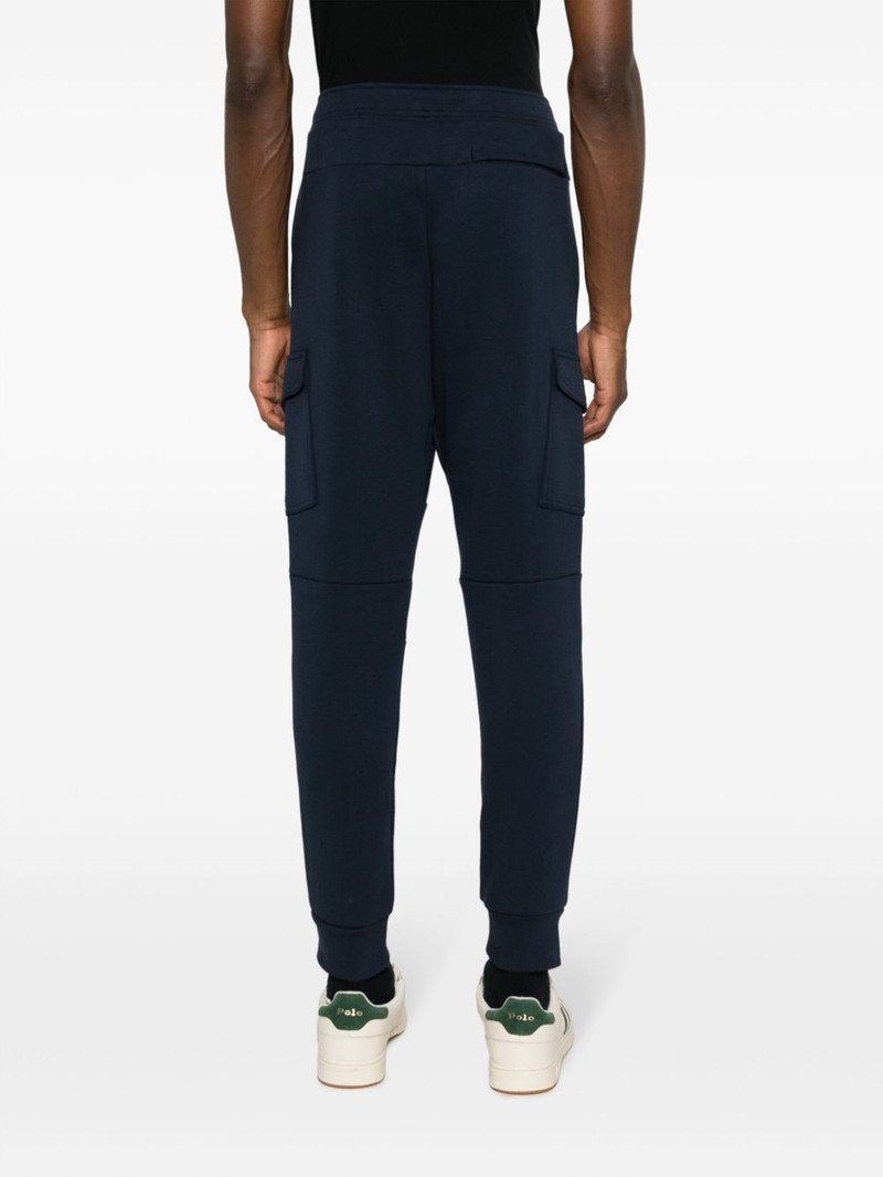 drawstring-waist slim-cut trousers 4