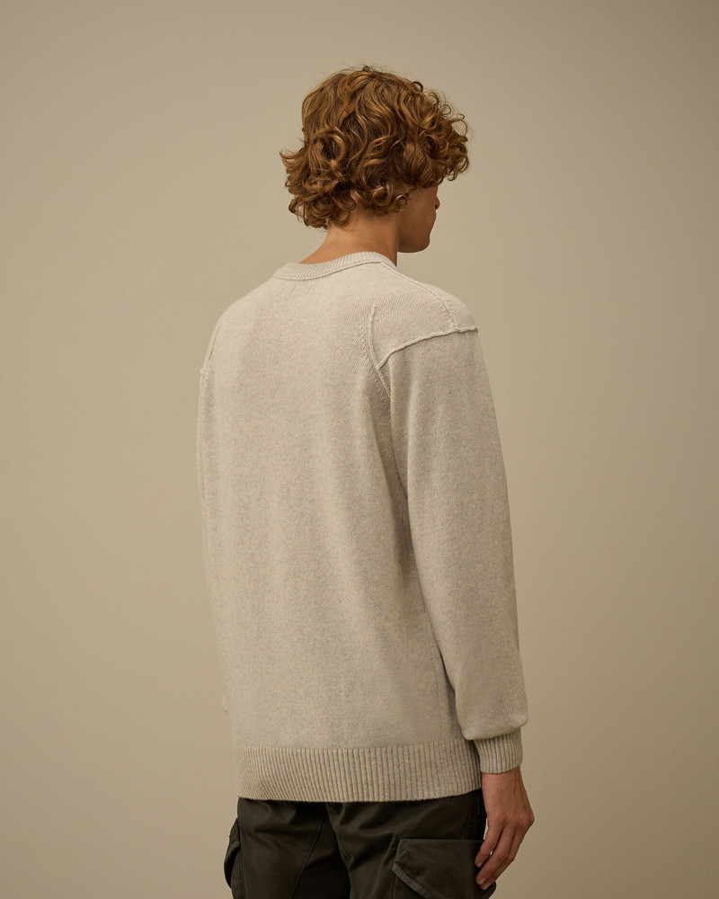 Lambswool GRS Crewneck Lens Sweater 4