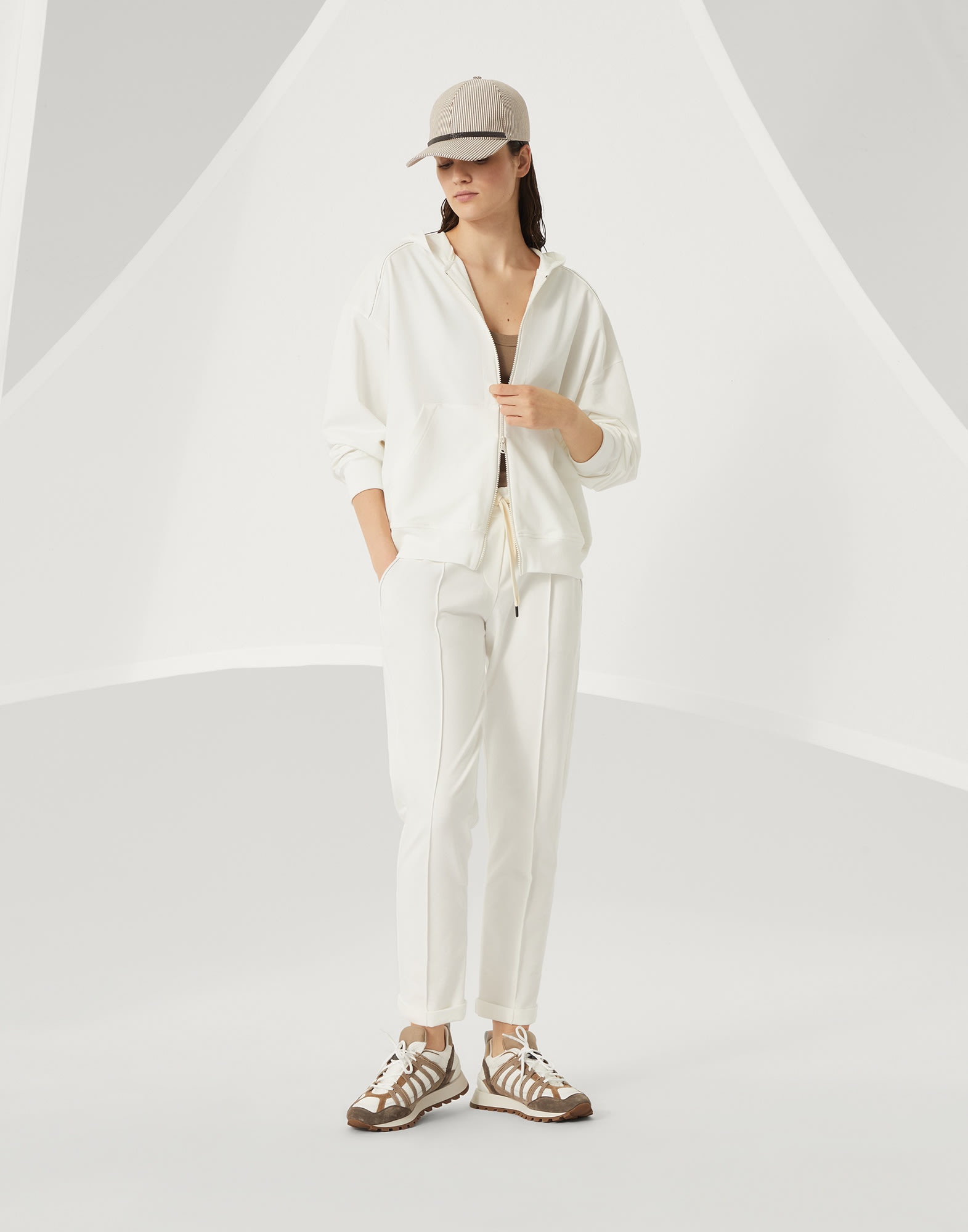 Brunello Cucinelli Stretch cotton lightweight French terry