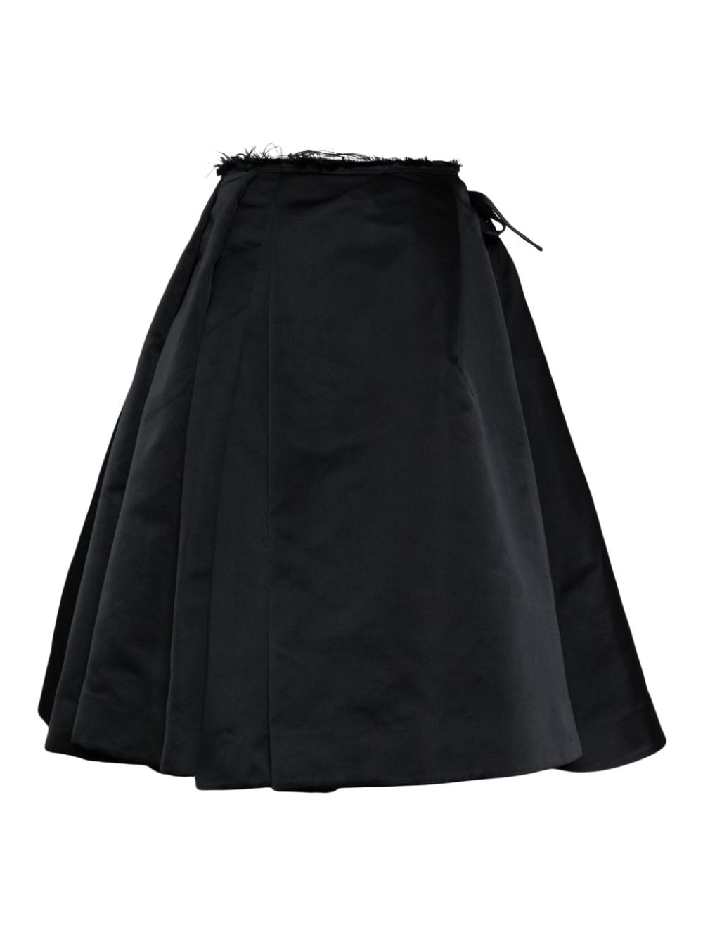 irregular pleated maxi skirt - 2